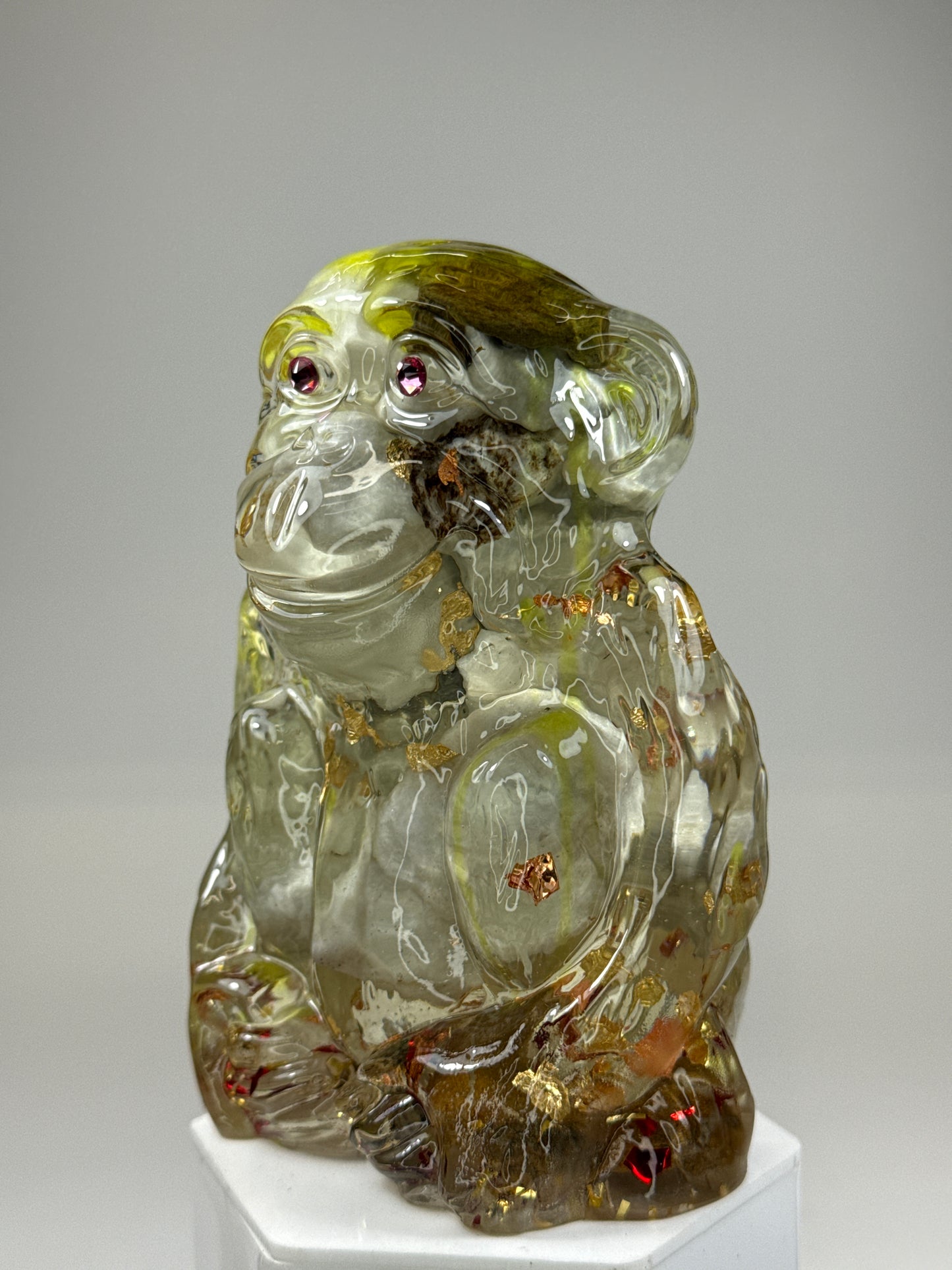 Sitting Monkey: Clear Heart