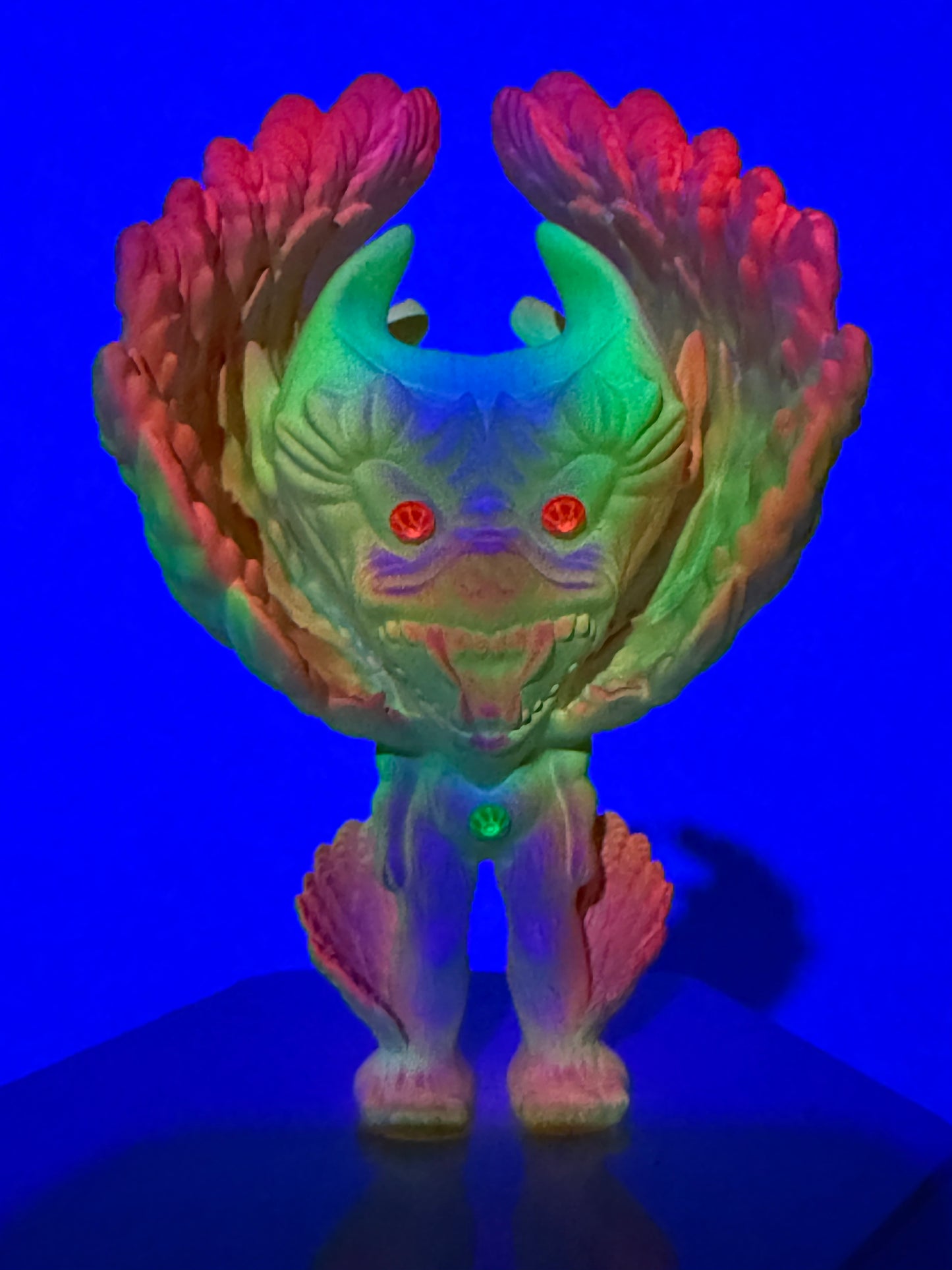 Winged Beast: Standing Neon-ish