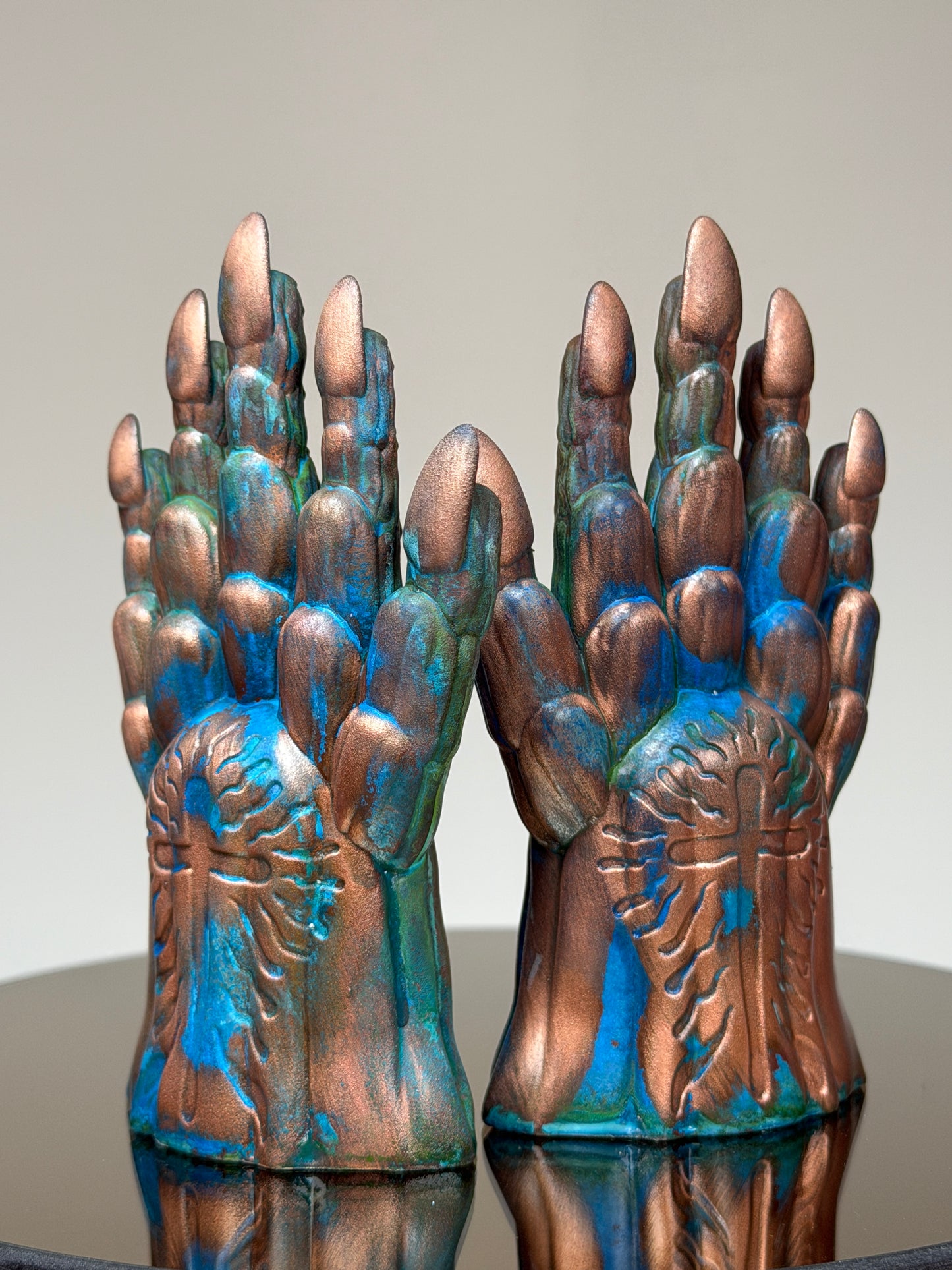 Jesus Christ Claws: Copper Plated Command