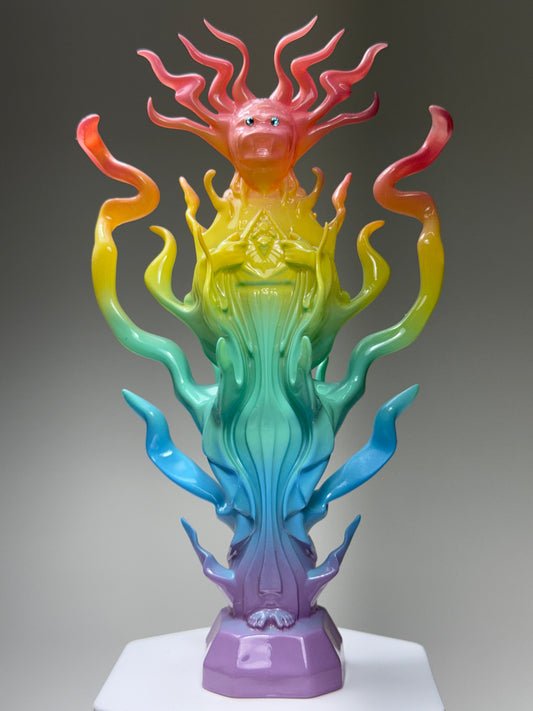 The Sun of God: Pastel Rainbow Flame