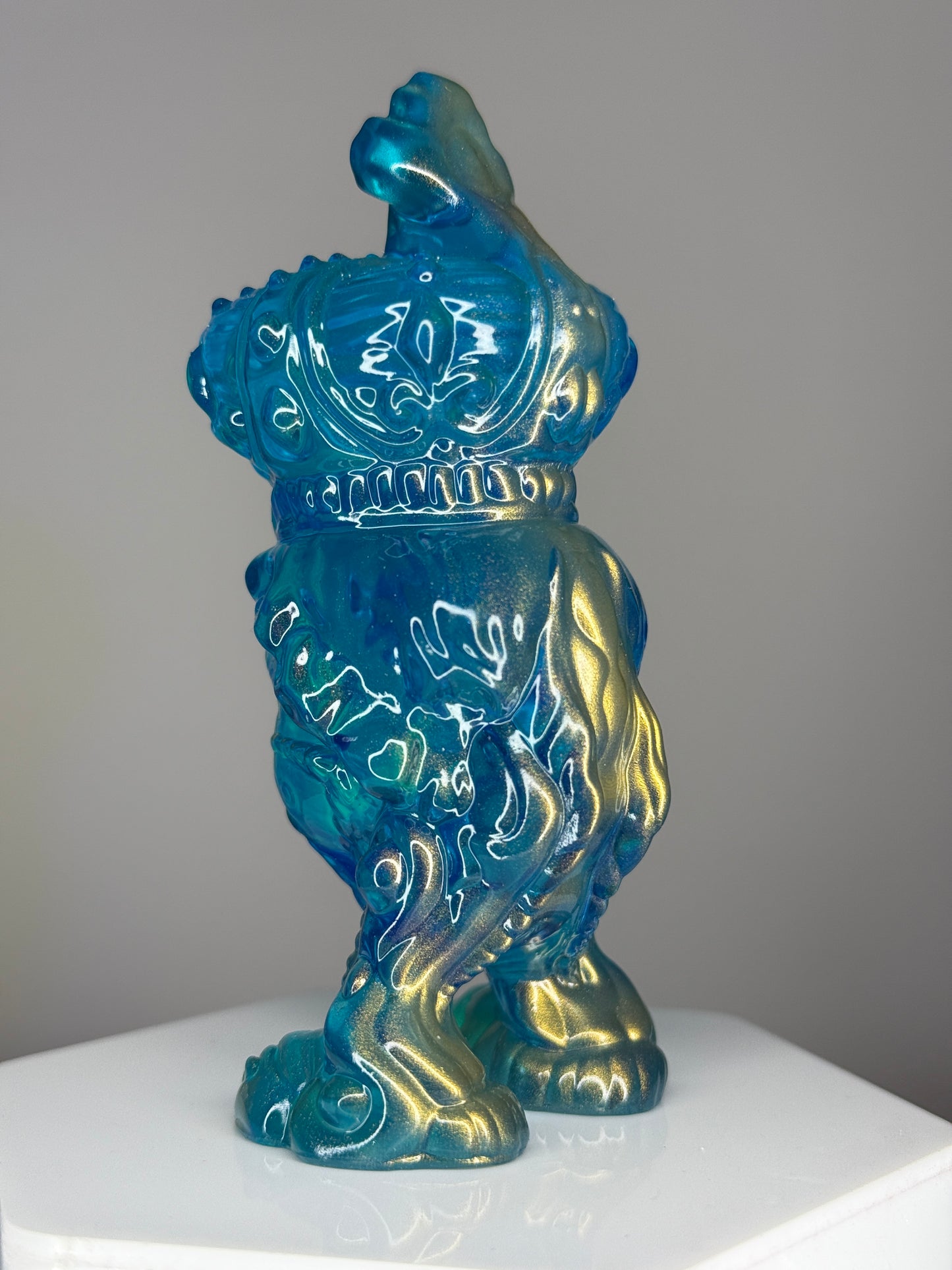 Mecha Faith Hopper: Clear Blue