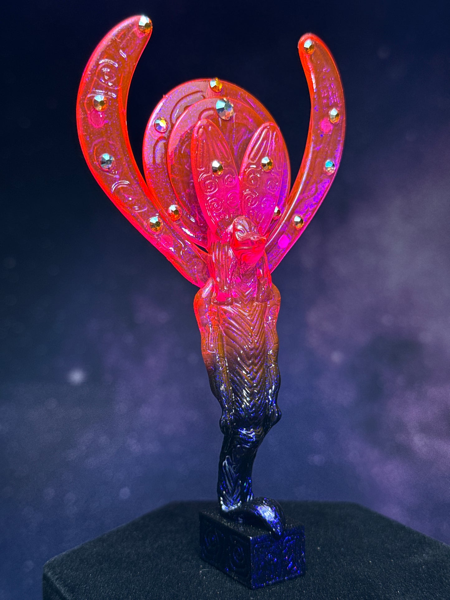 Ibis Serpent Mummy: Fade From Pink