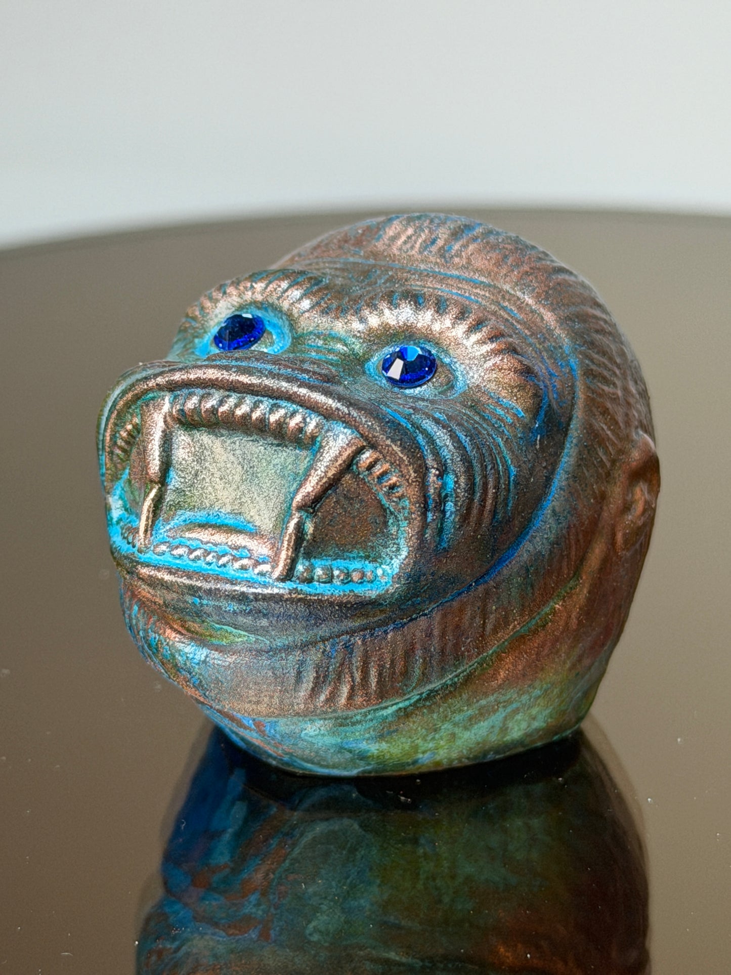 Ape Head: Copper Plated Perfect
