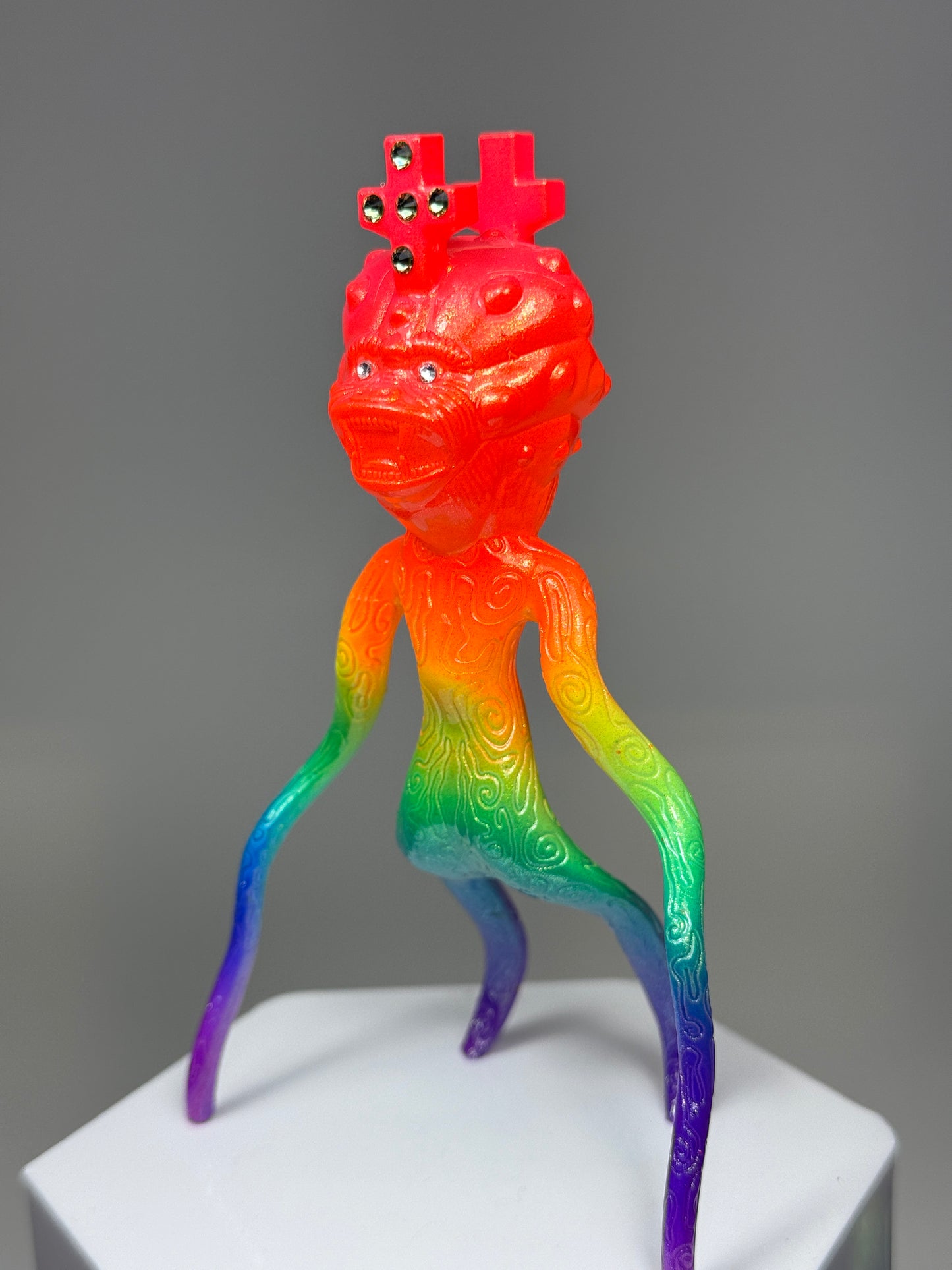 God Creeper From the Year 8 Billion: Neon Rainbow