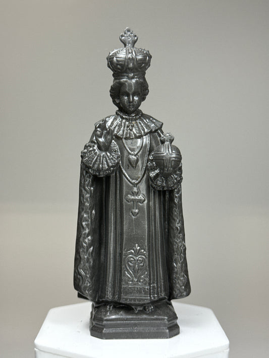 Infant Jesus Of Prague 2.0: Cold Cast Stainless Steel