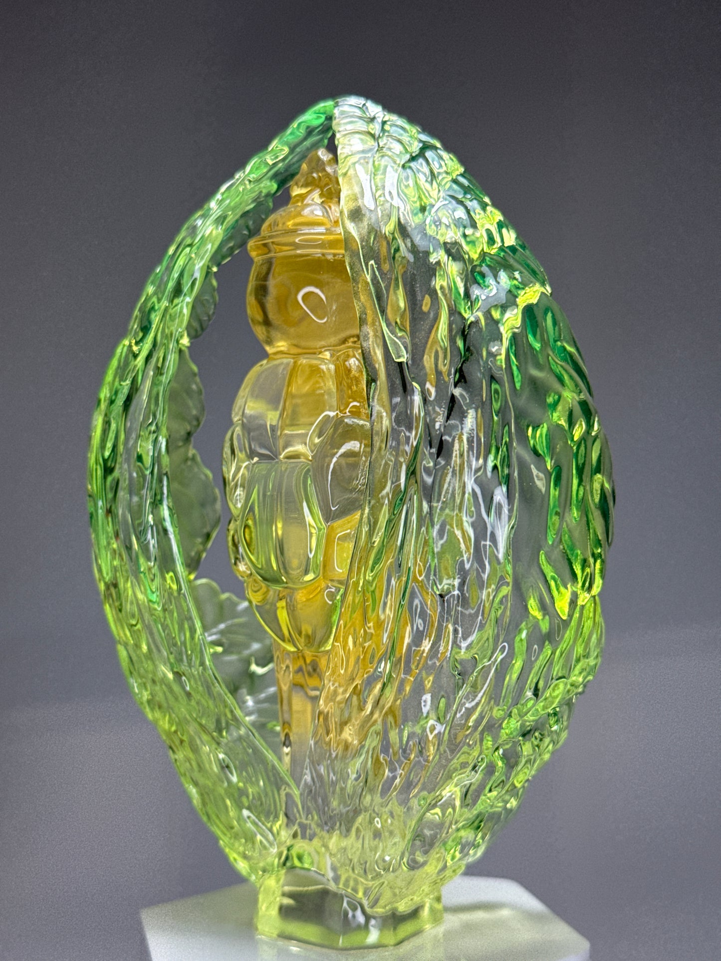 Turtle at the End of Days: Yellow/Gold/Clear