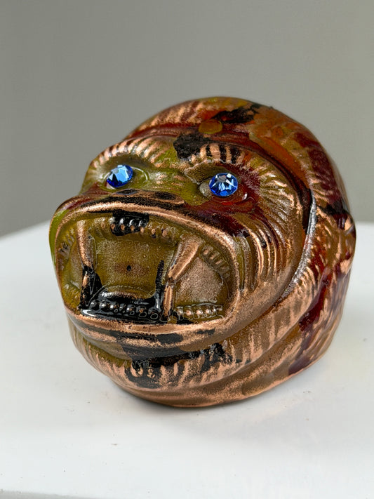 Ape Head: Copper Plated Color Remove