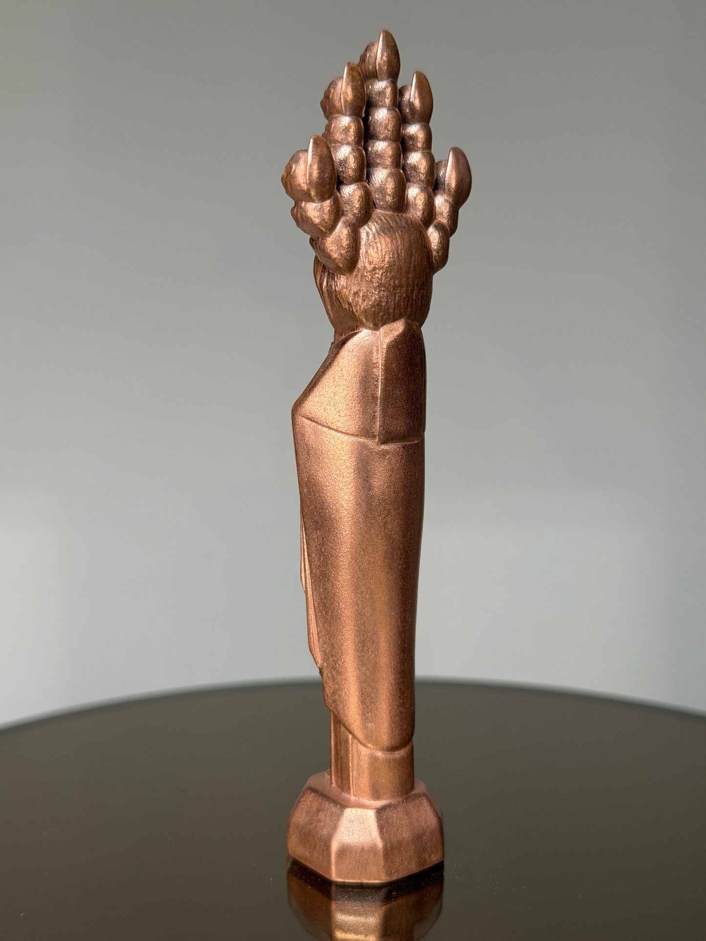 Cosplay Mary, Ape Head Claw: Copper Plated Polished