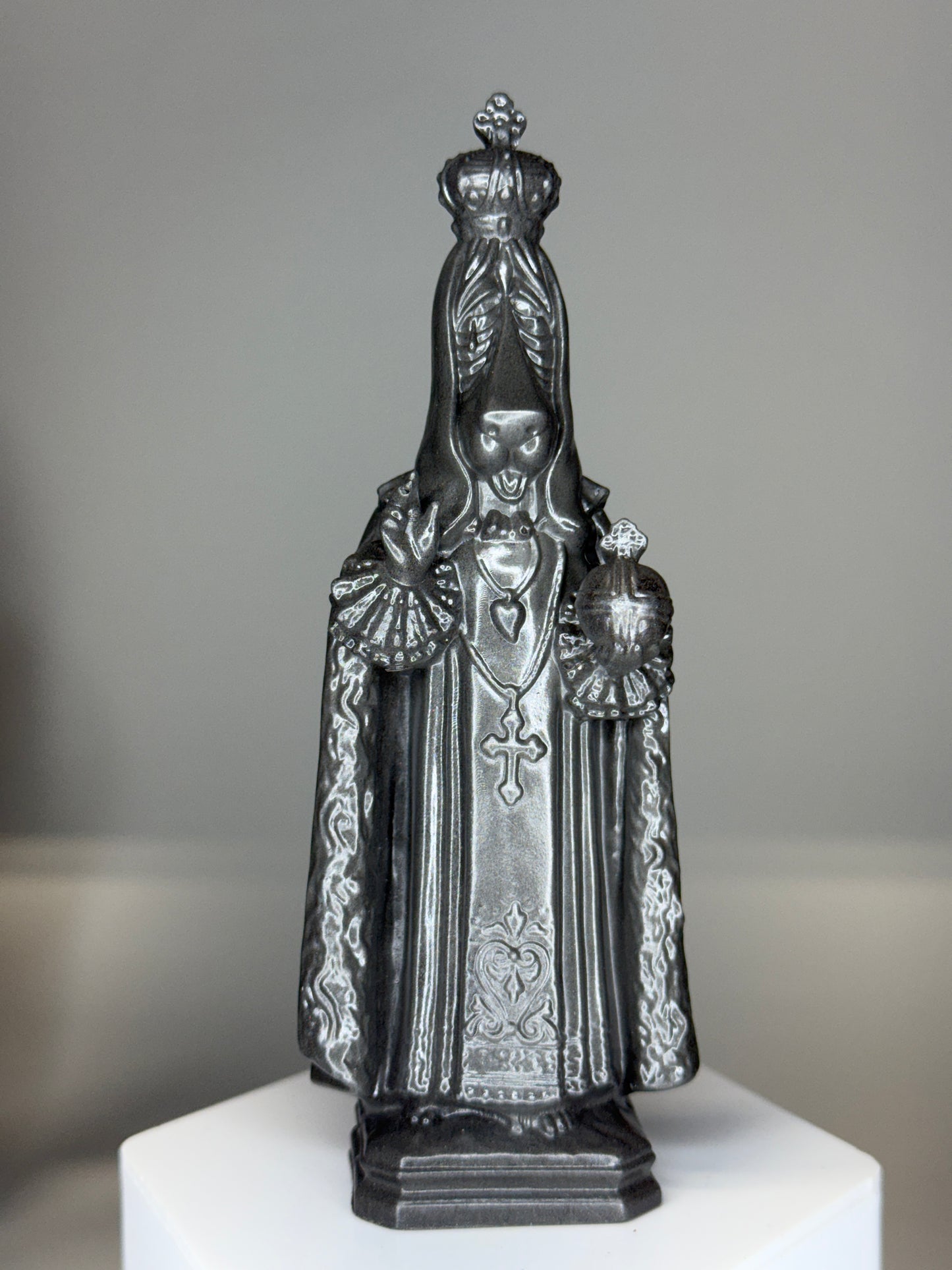 Saint Sad Dog: Cold Cast Stainless Steel