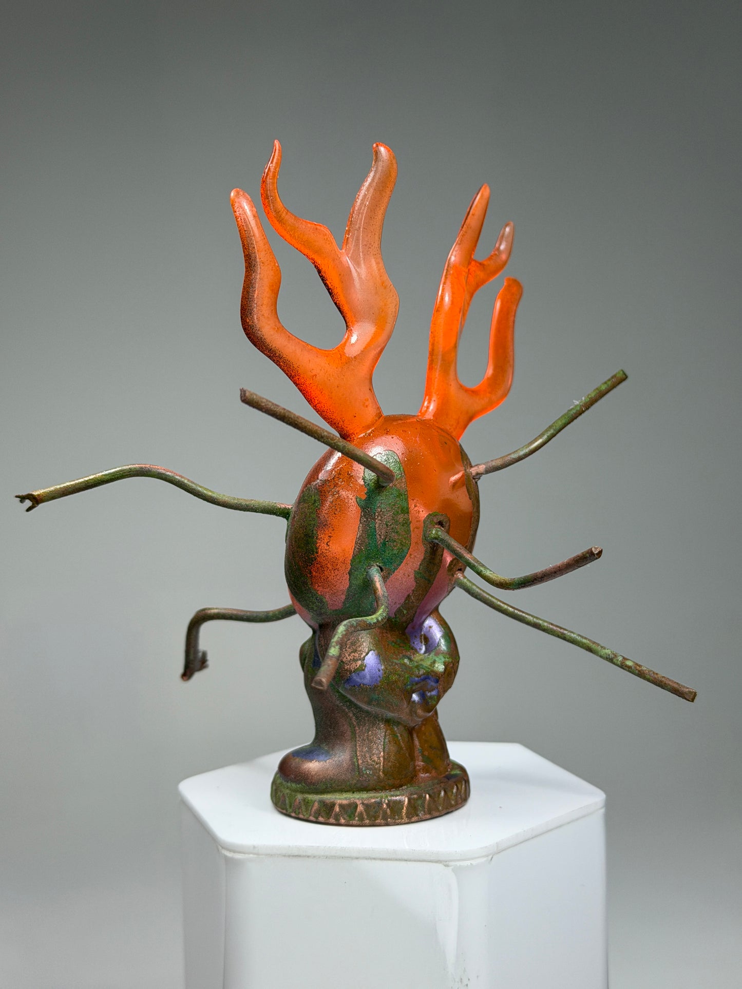 Sad with Antlers: Copper Plated Infection