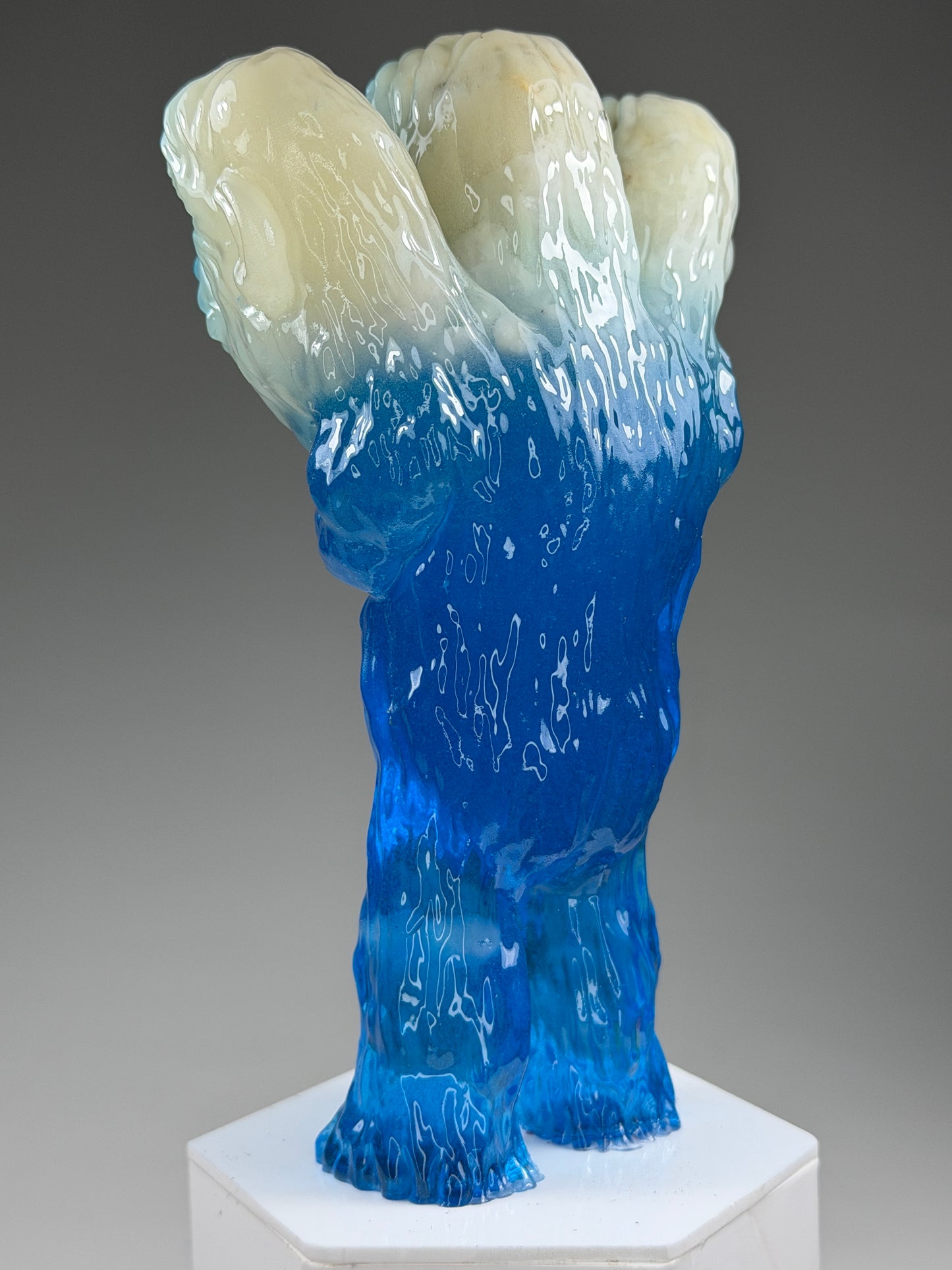 Ape Walker: White/Blue Fade Glow