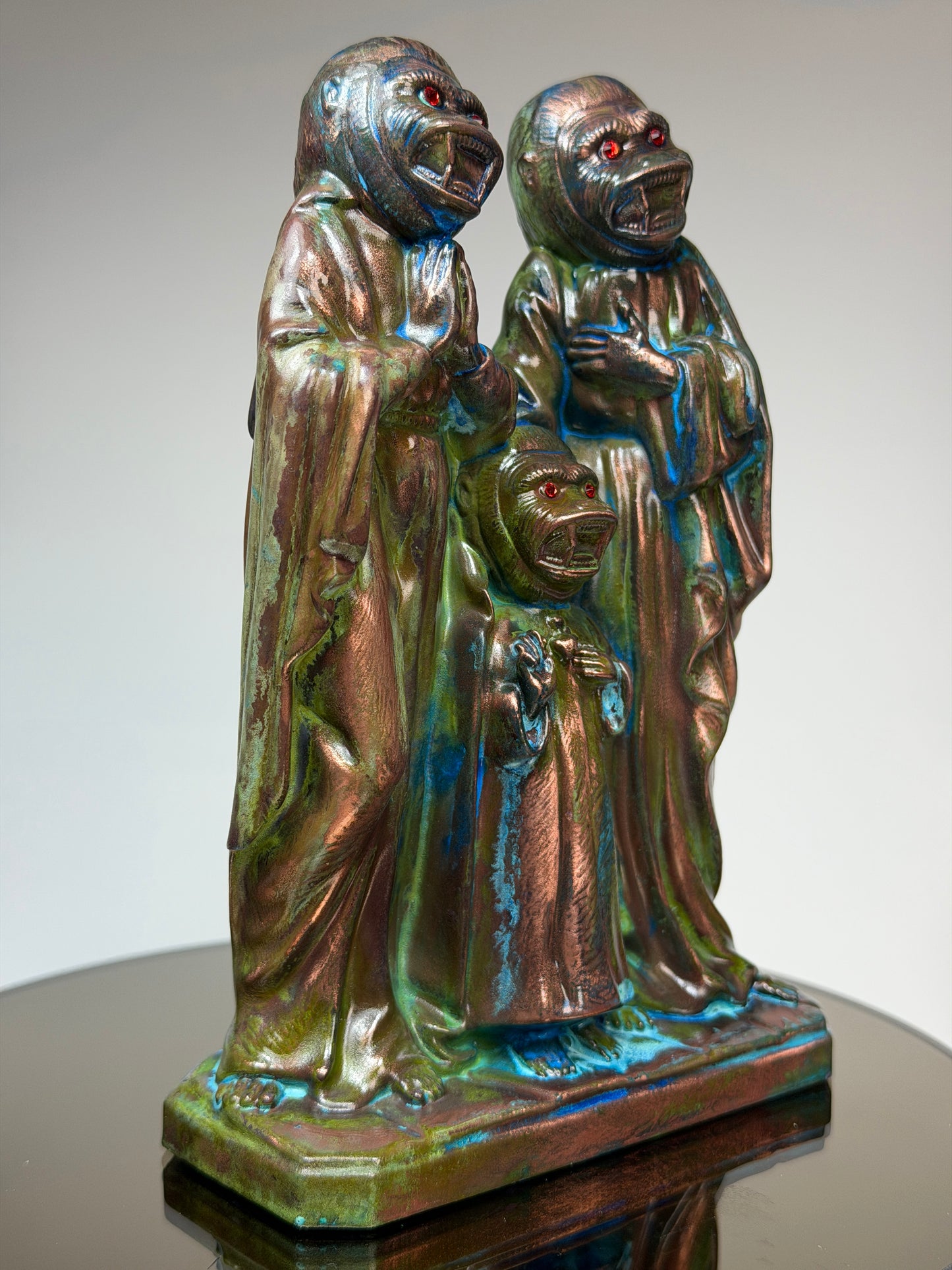 The Holy Ape Family: Copper Plated XL