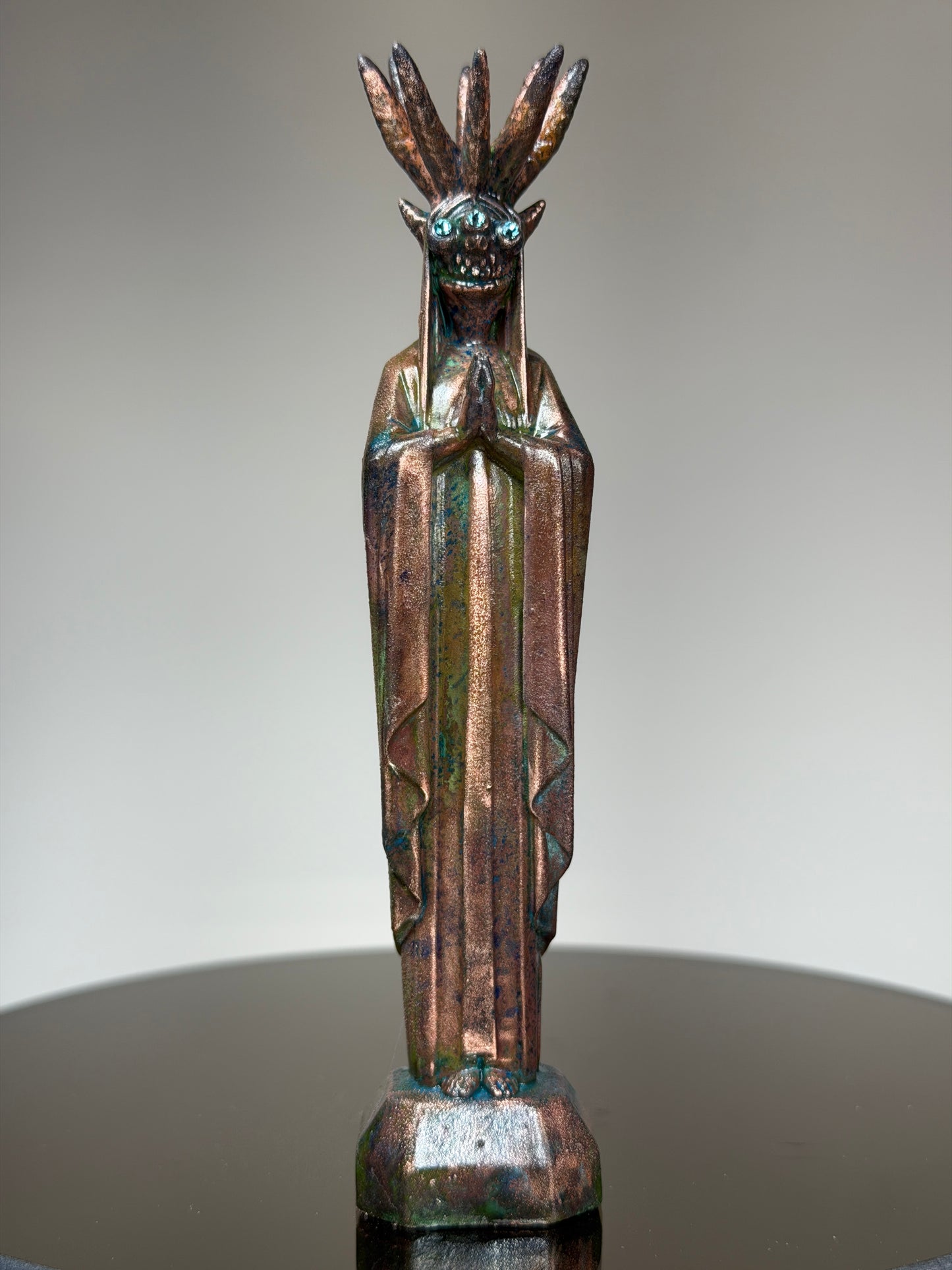 Bafflerack Mary set, Copper Plated for B