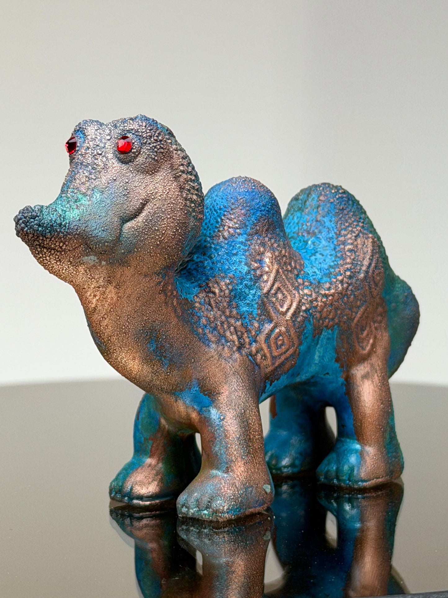 Camel Crocodile: Copper Plated Steps