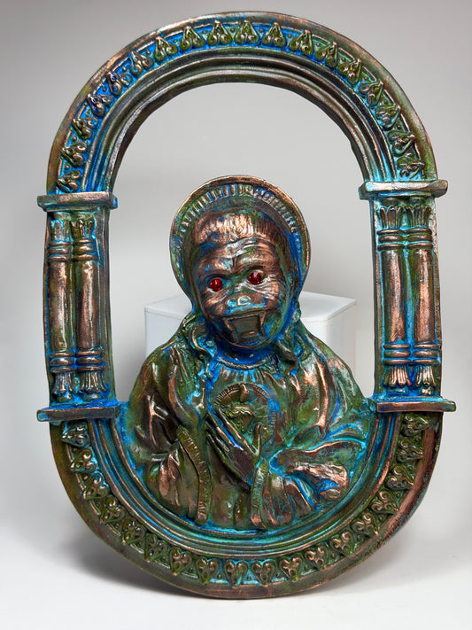 Bootleg Jesus Ape: Copper Plated Holy