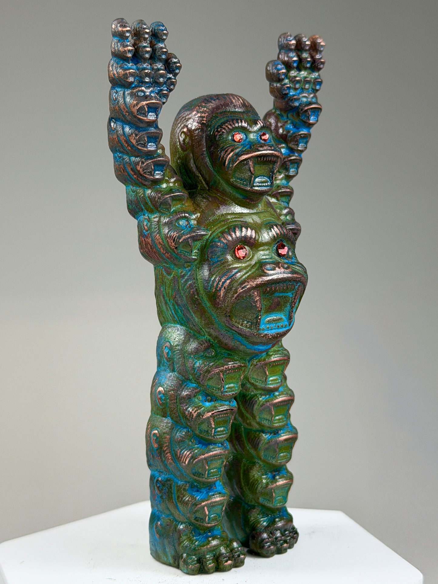 Head Ape: Copper Plated