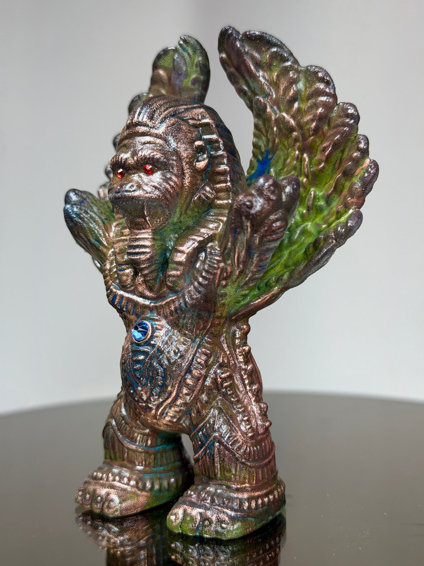 Winged Sphinx Ape: Cooper Plated Understatement