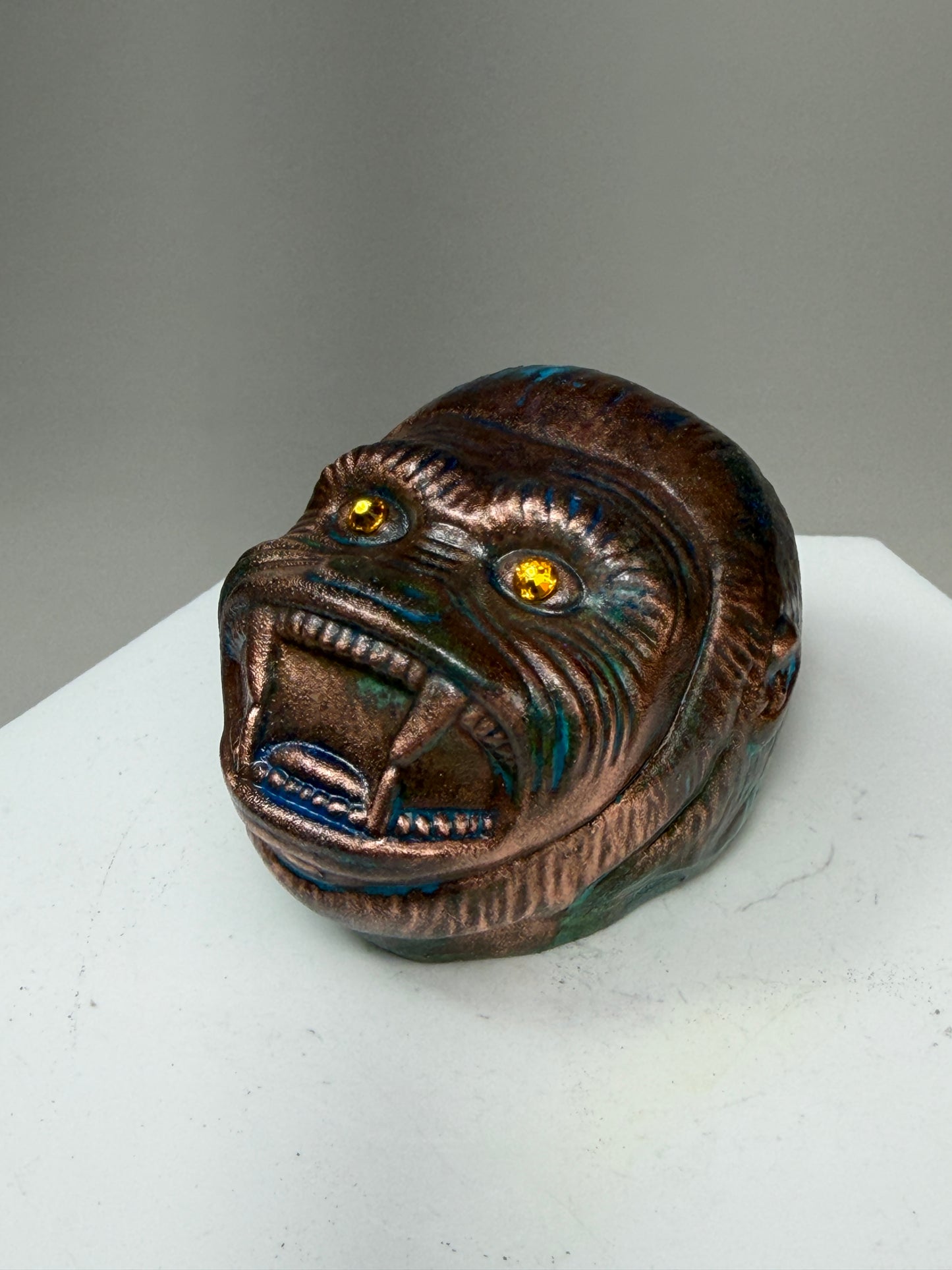 Ape Head: Copper Plated Different