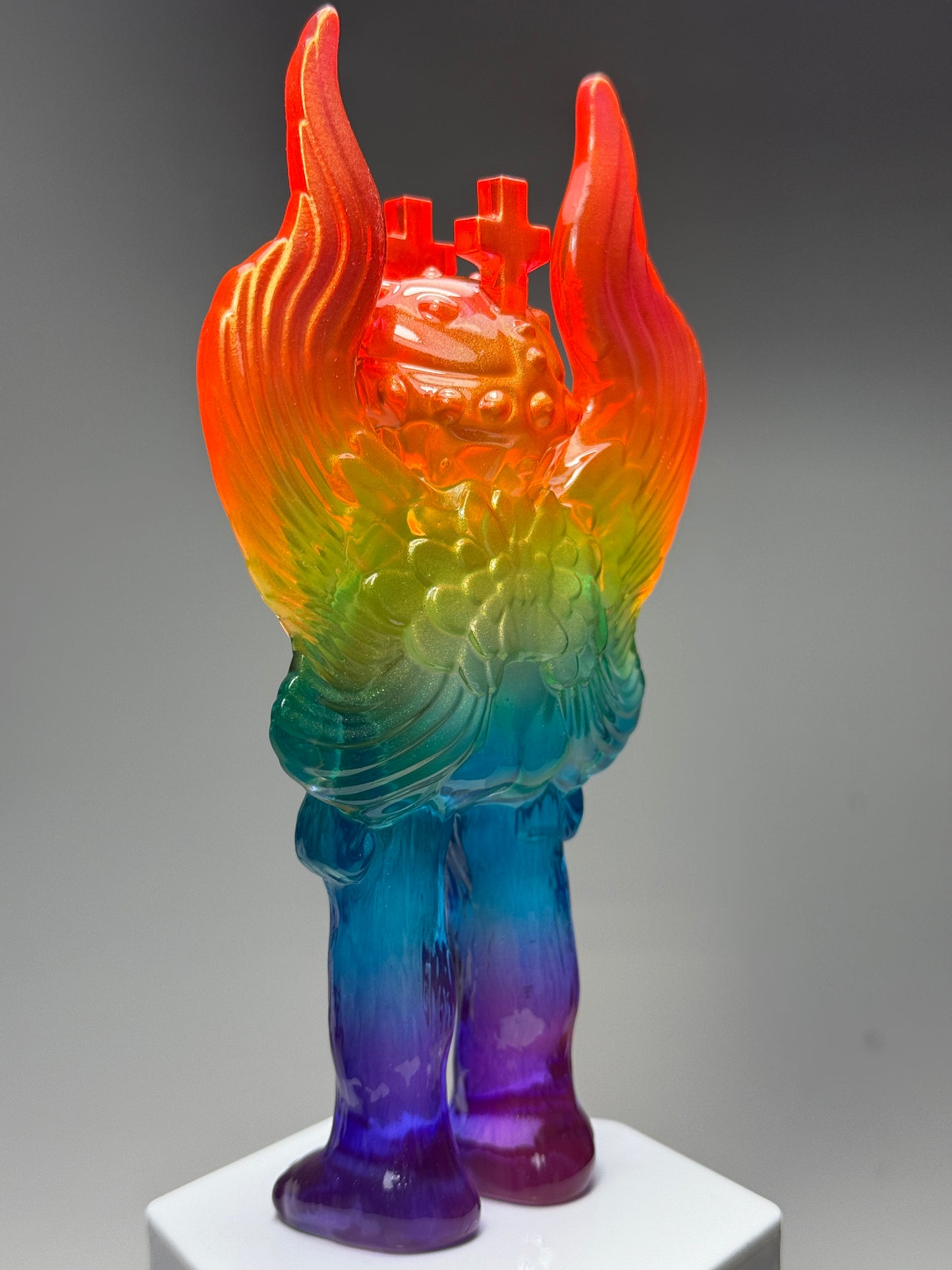 Shadow of God on Earth: Transparent Rainbow