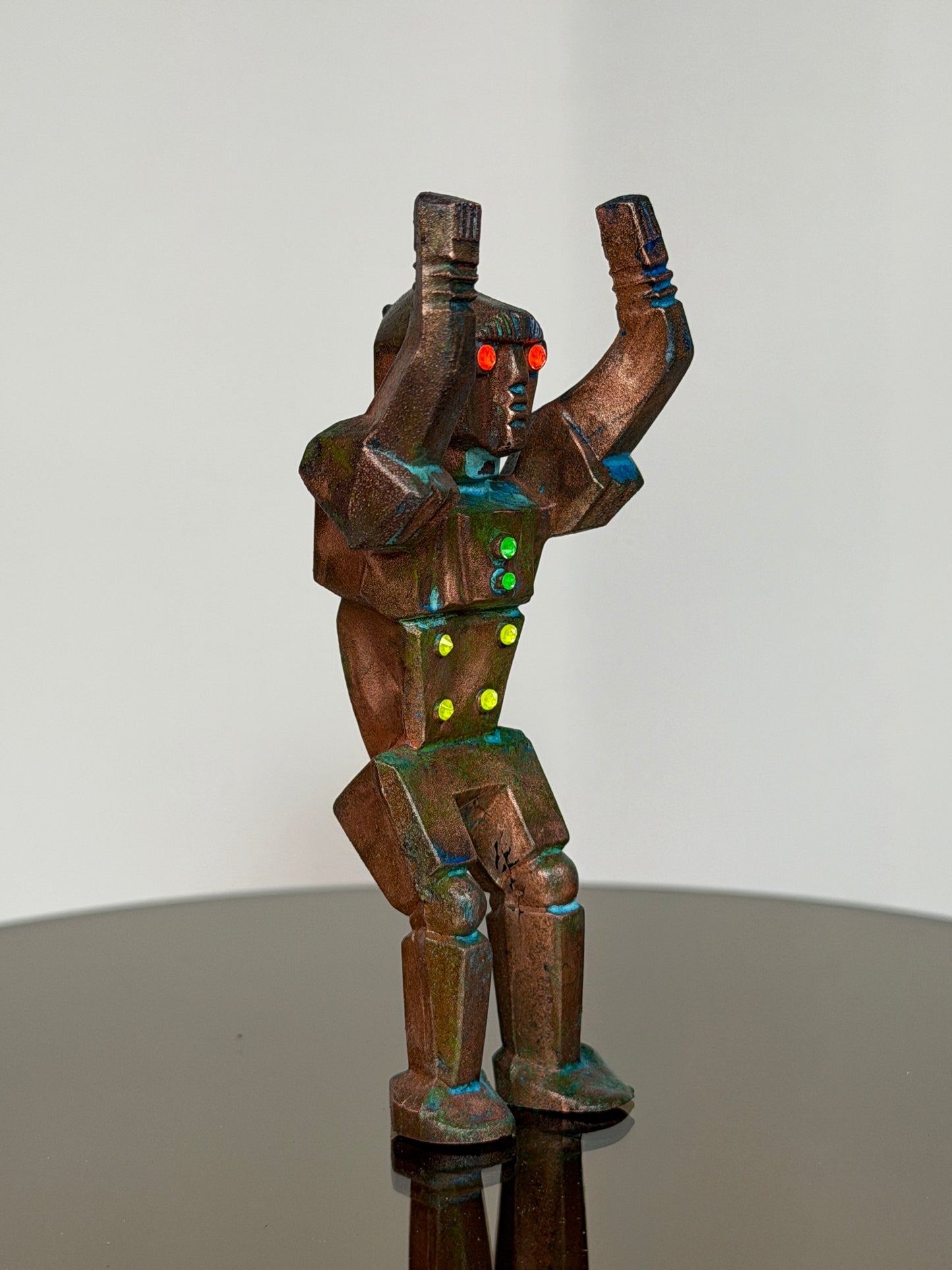 Pure Robot: Copper Plated Neon