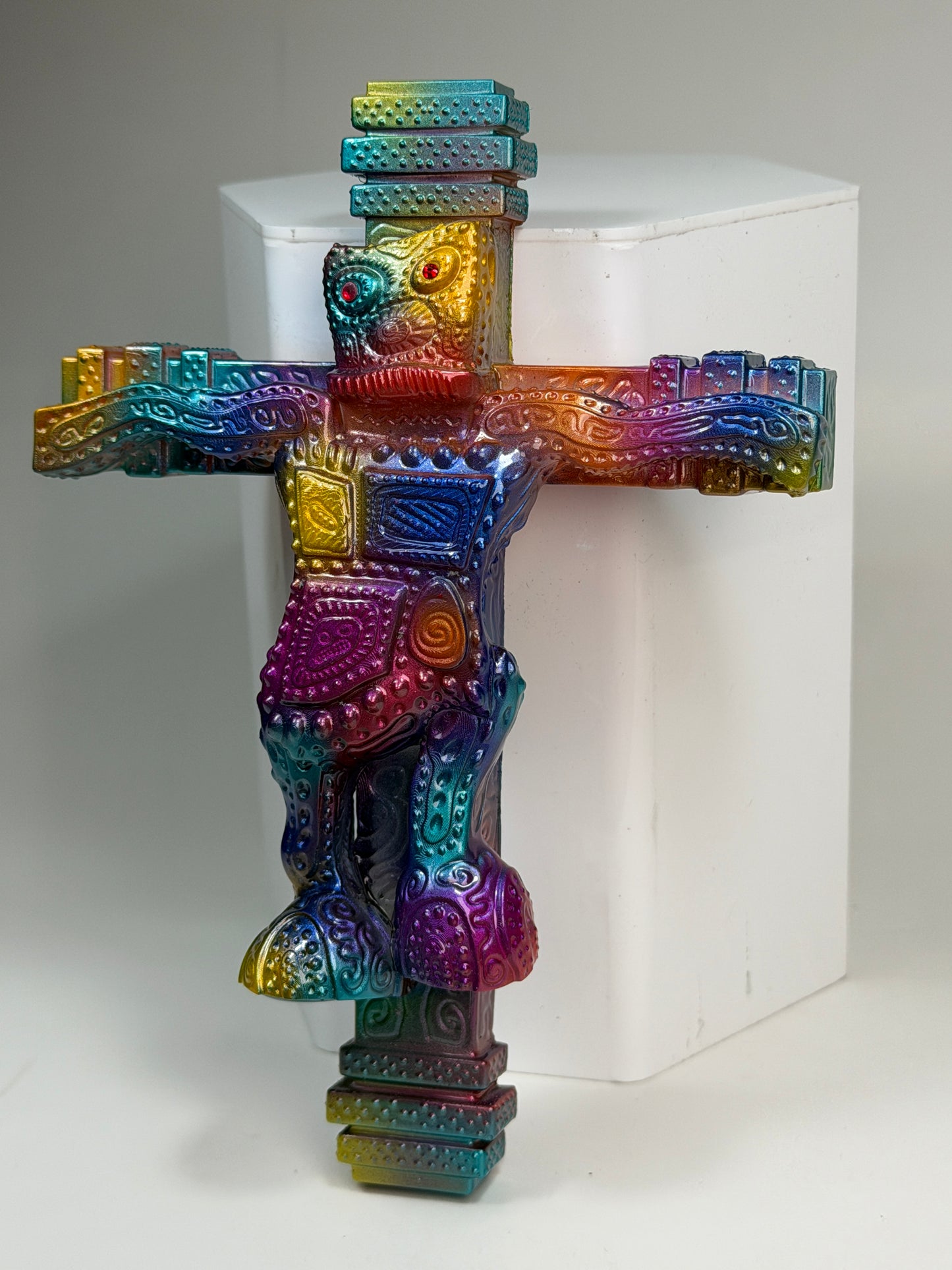 Wonky Robot Up on the Cross: Blatant