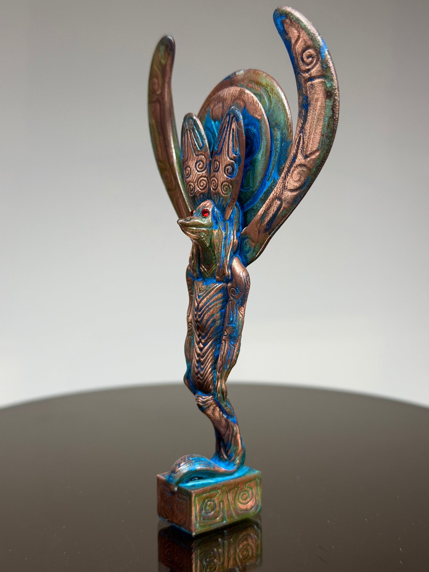Ibis Serpent Mummy: Copper Plated Twist