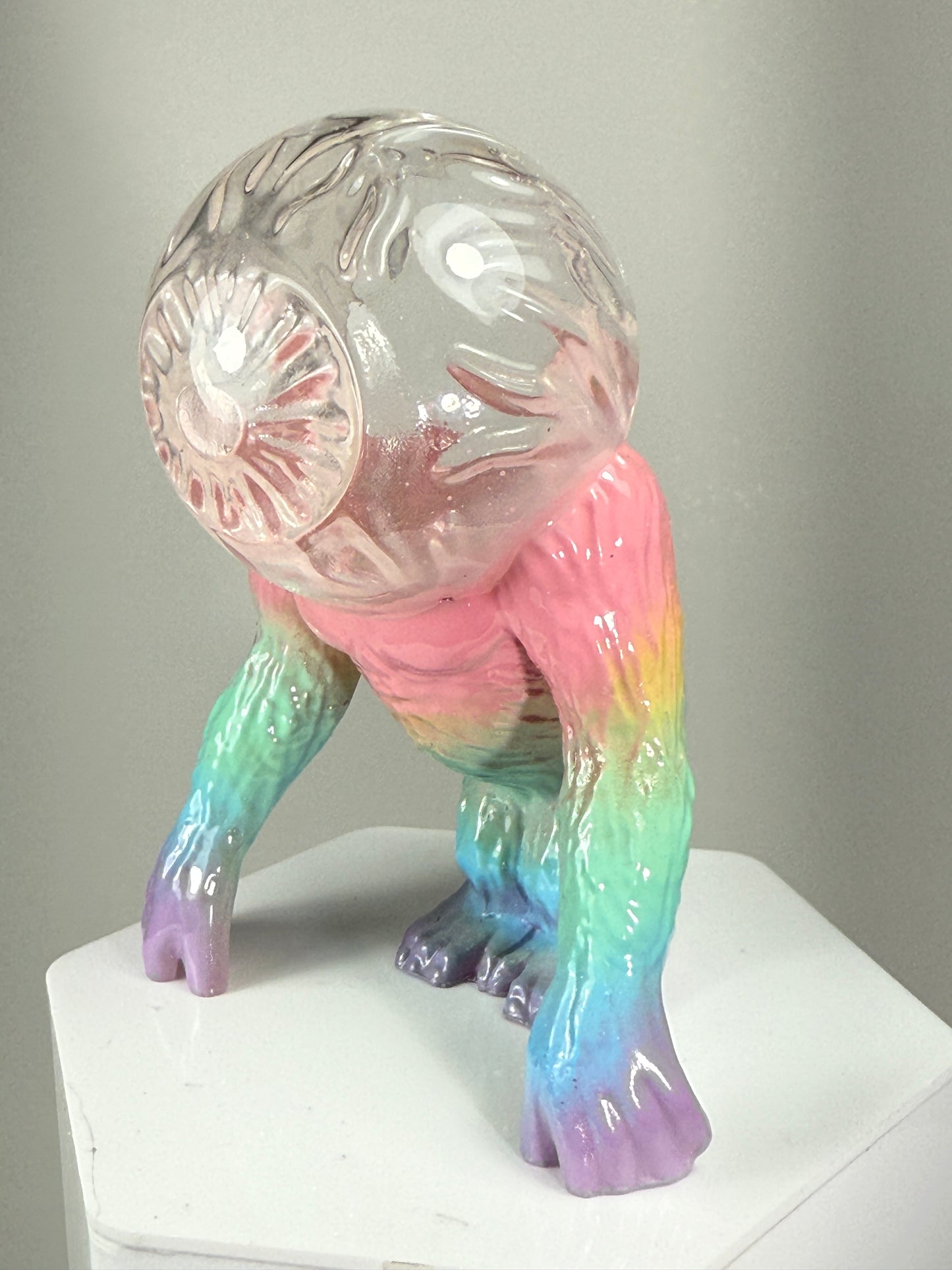 World Famous Deep Space Eyeball Ape: Pastel Rainbow