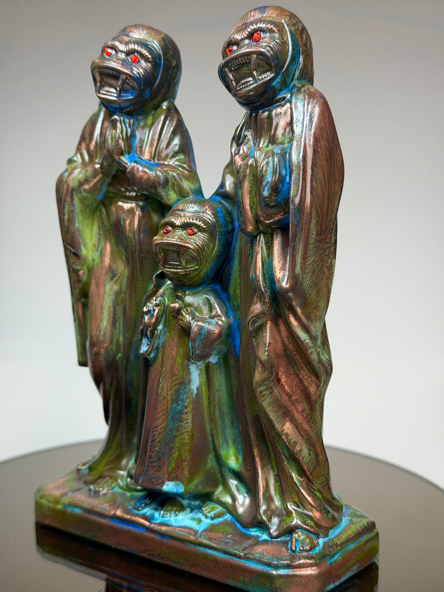 The Holy Ape Family: Copper Plated XL