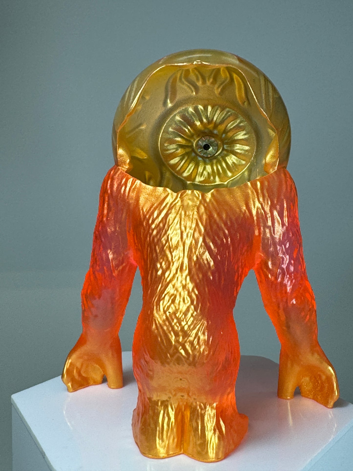 World Famous Deep Space Eyeball Ape: Golden Orange