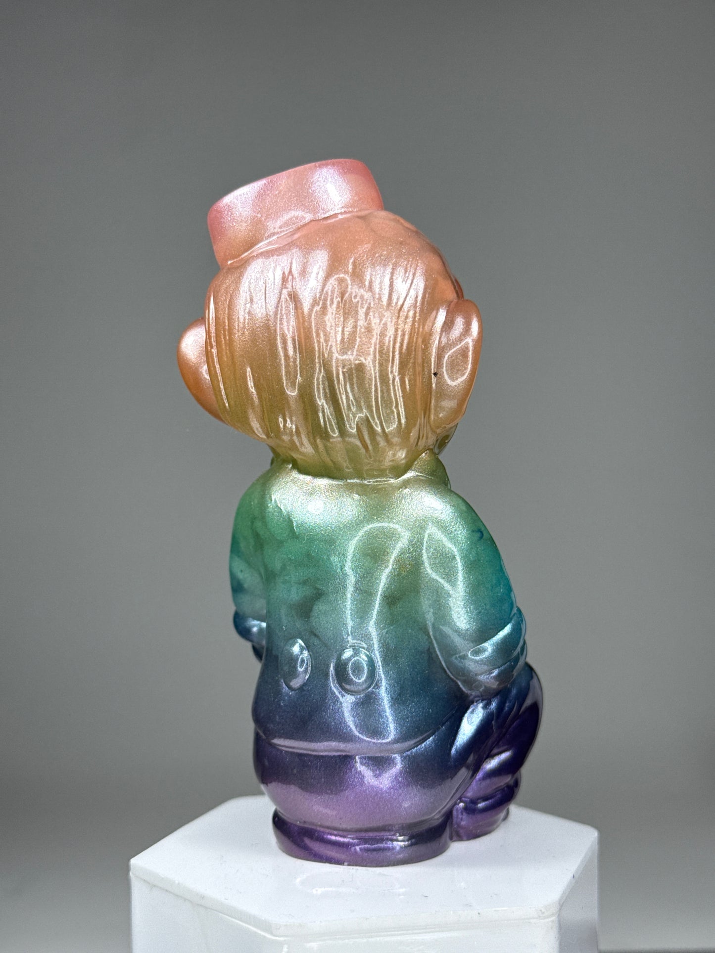 Monkey with Bananas: Light Rainbow Sparkle