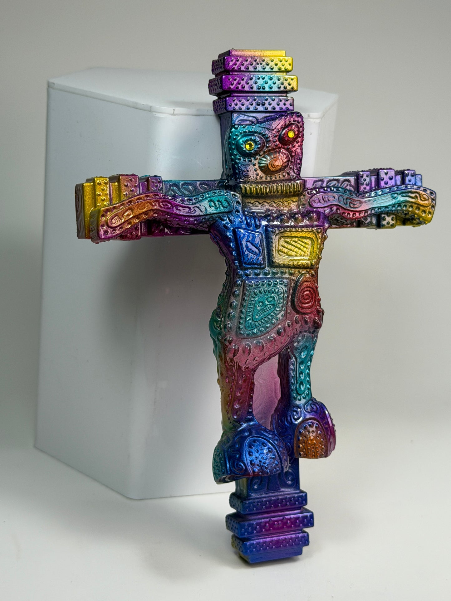Wonky Robot Up on the Cross: Agressive