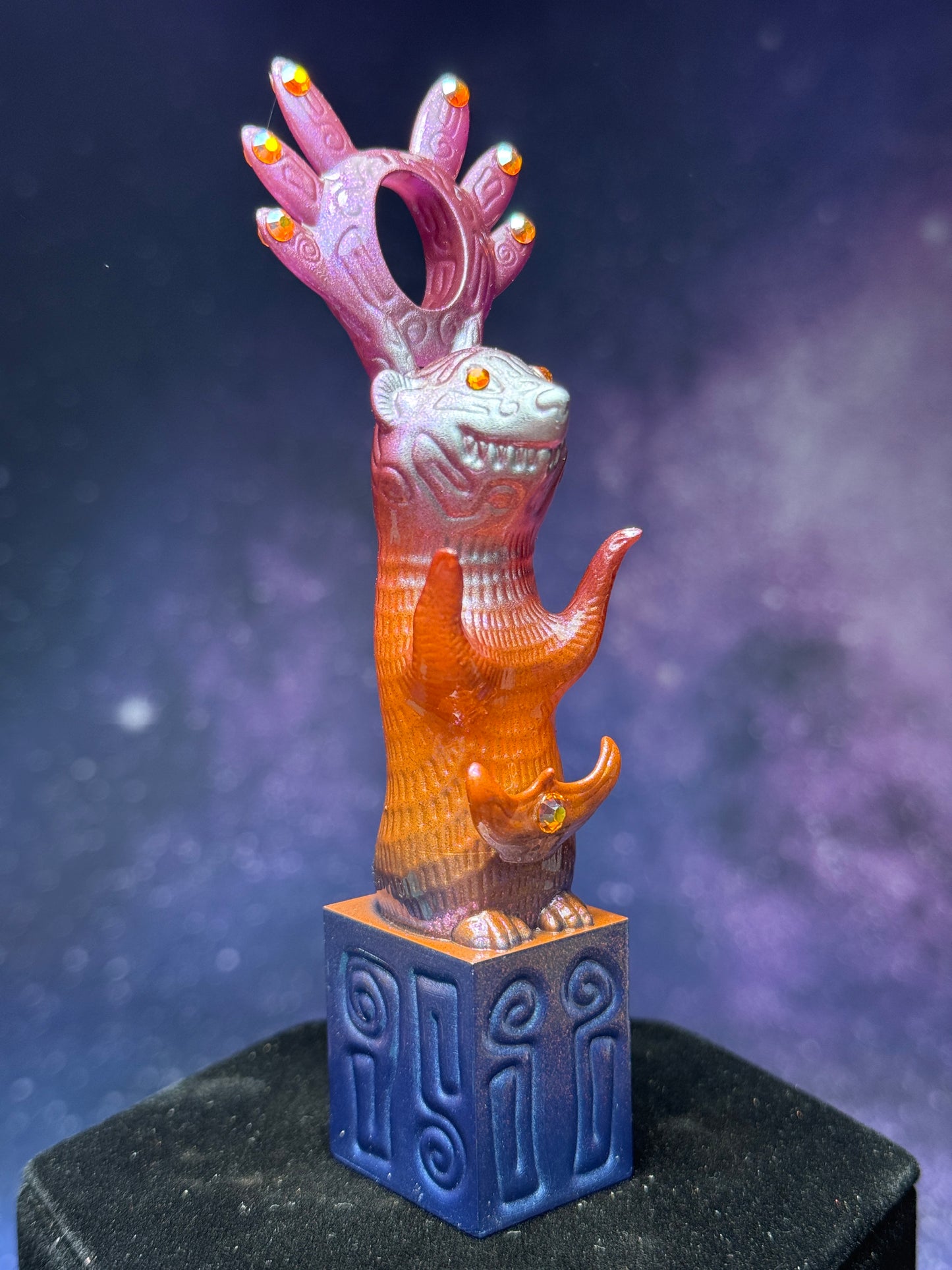 Egyptian Mongoose: Cosmic Sunset