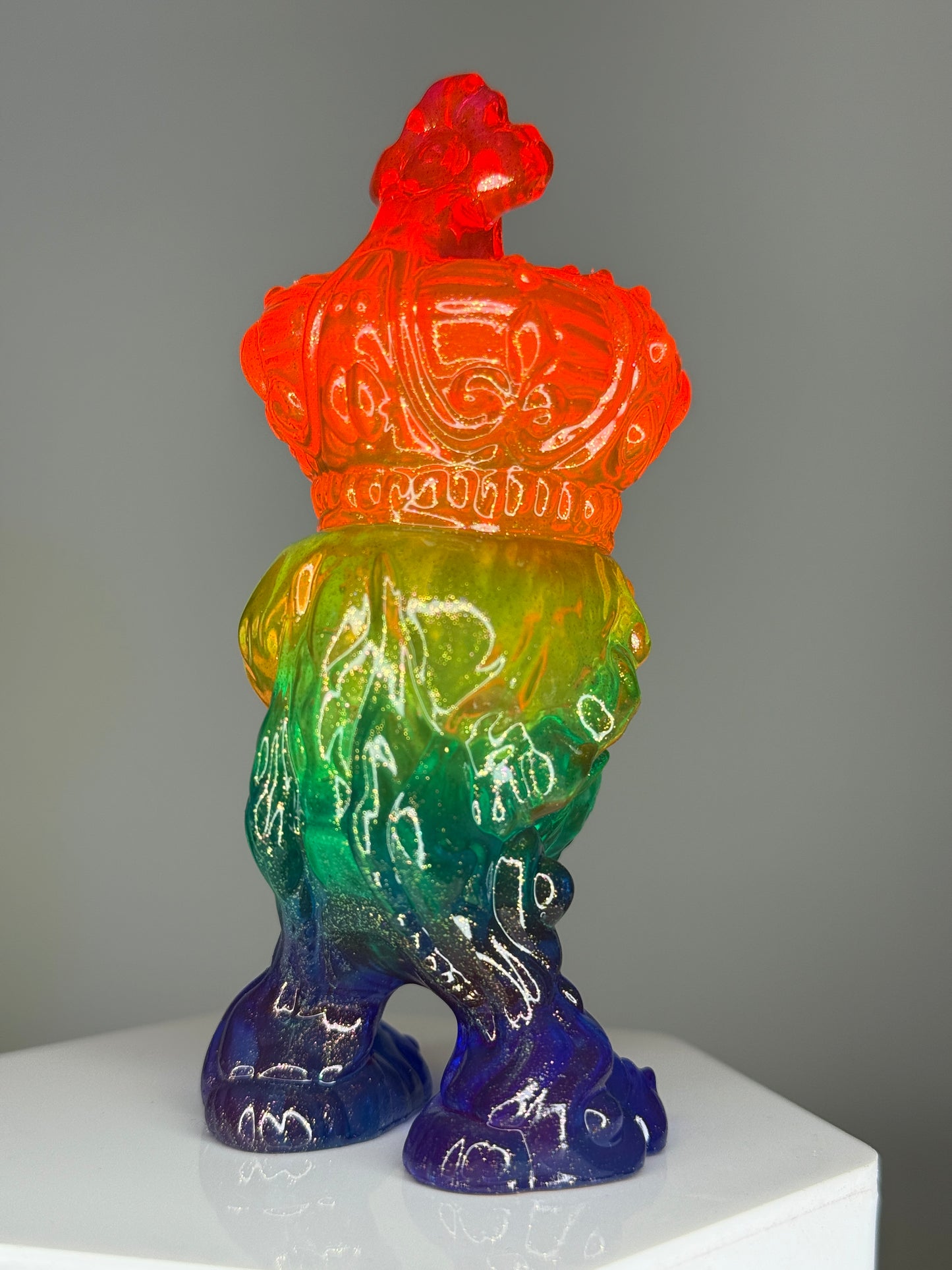 Mecha Faith Hopper: Clear Rainbow Gold