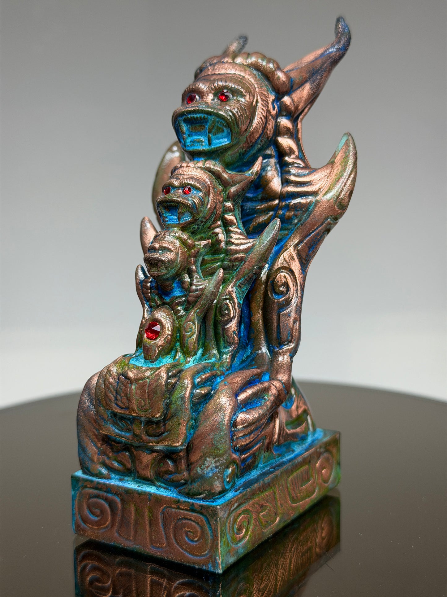 Egyptian Cosmonaut Apes: Copper Plated Angles