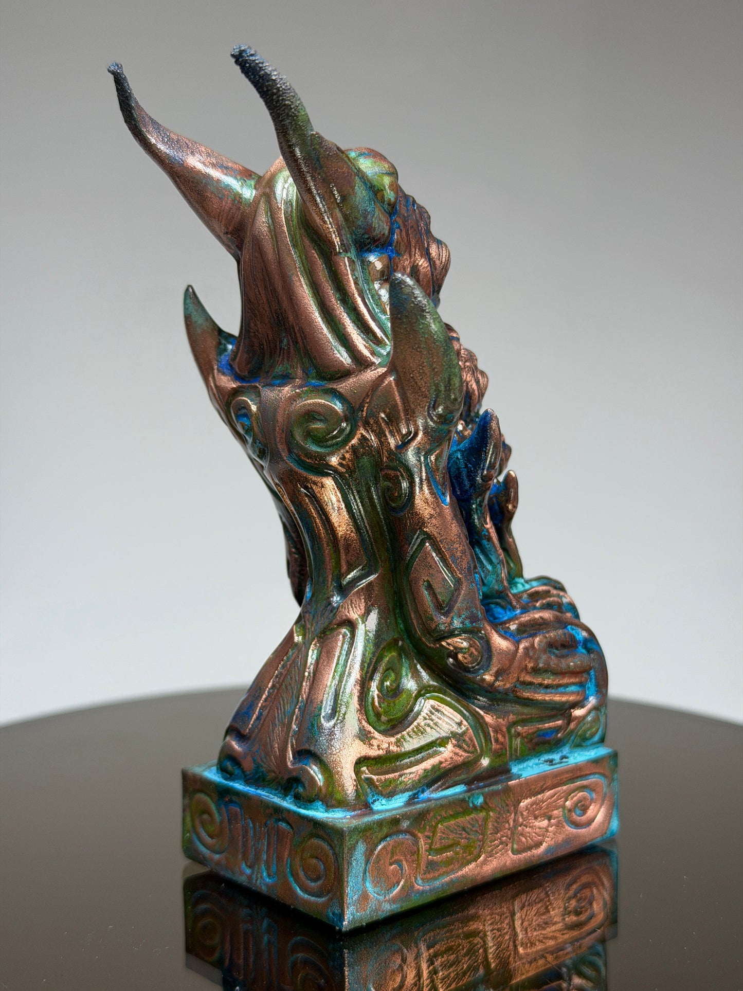 Egyptian Cosmonaut Apes: Copper Plated Angles