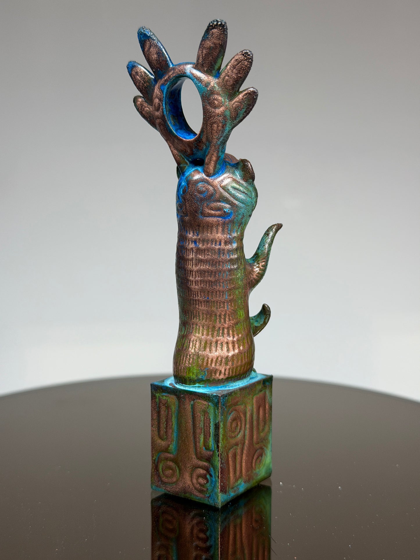 Egyptian Mongoose: Copper Plated Coy