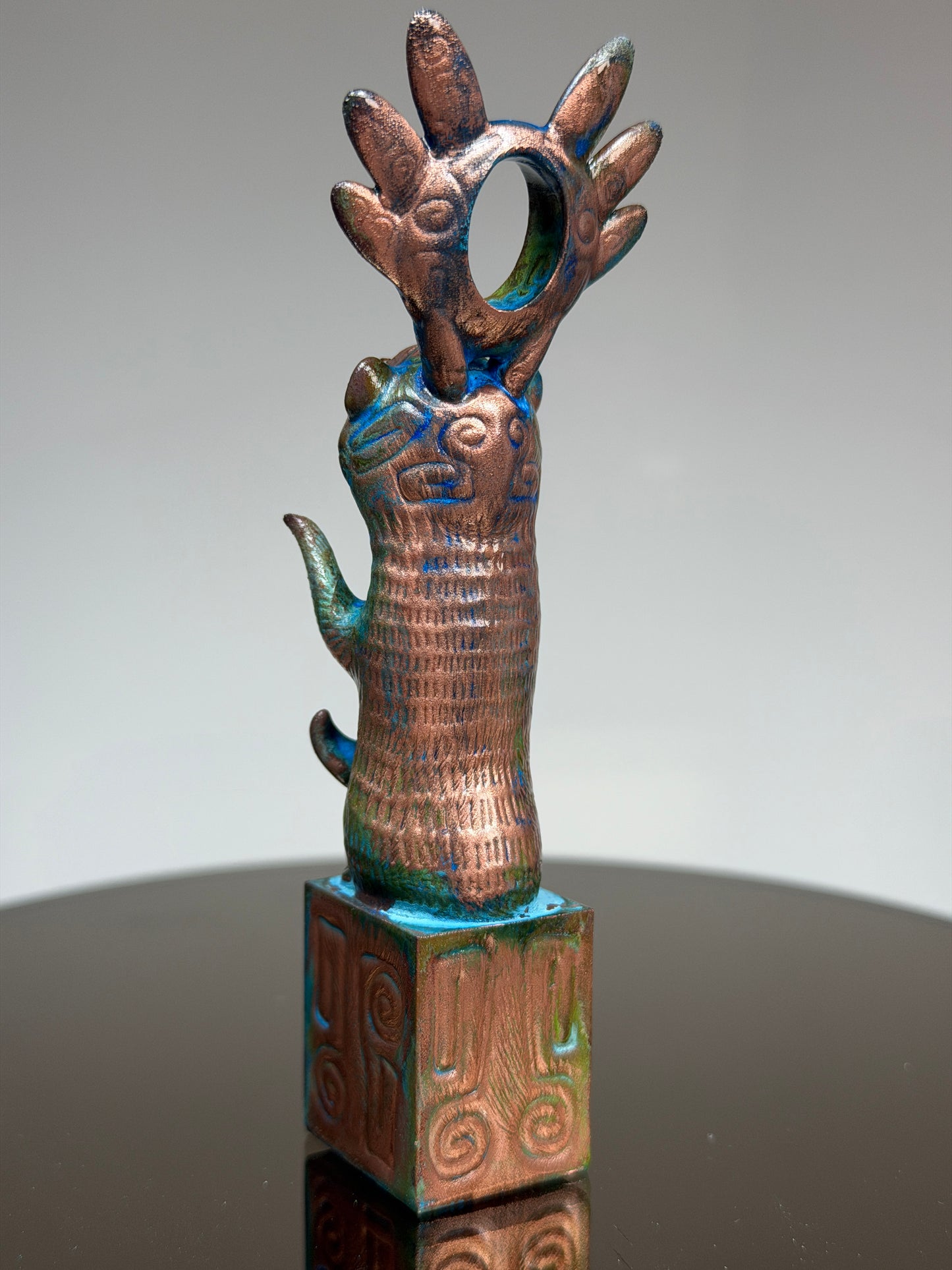 Egyptian Mongoose: Copper Plated Smart