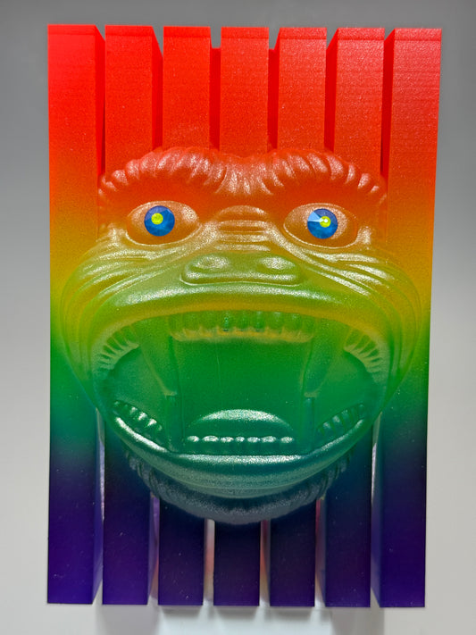 Monolith Ape: XL Neon Rainbow