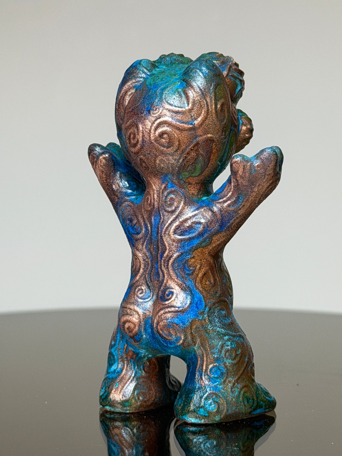 World Famous Ape Troll: Copper Plated Primo