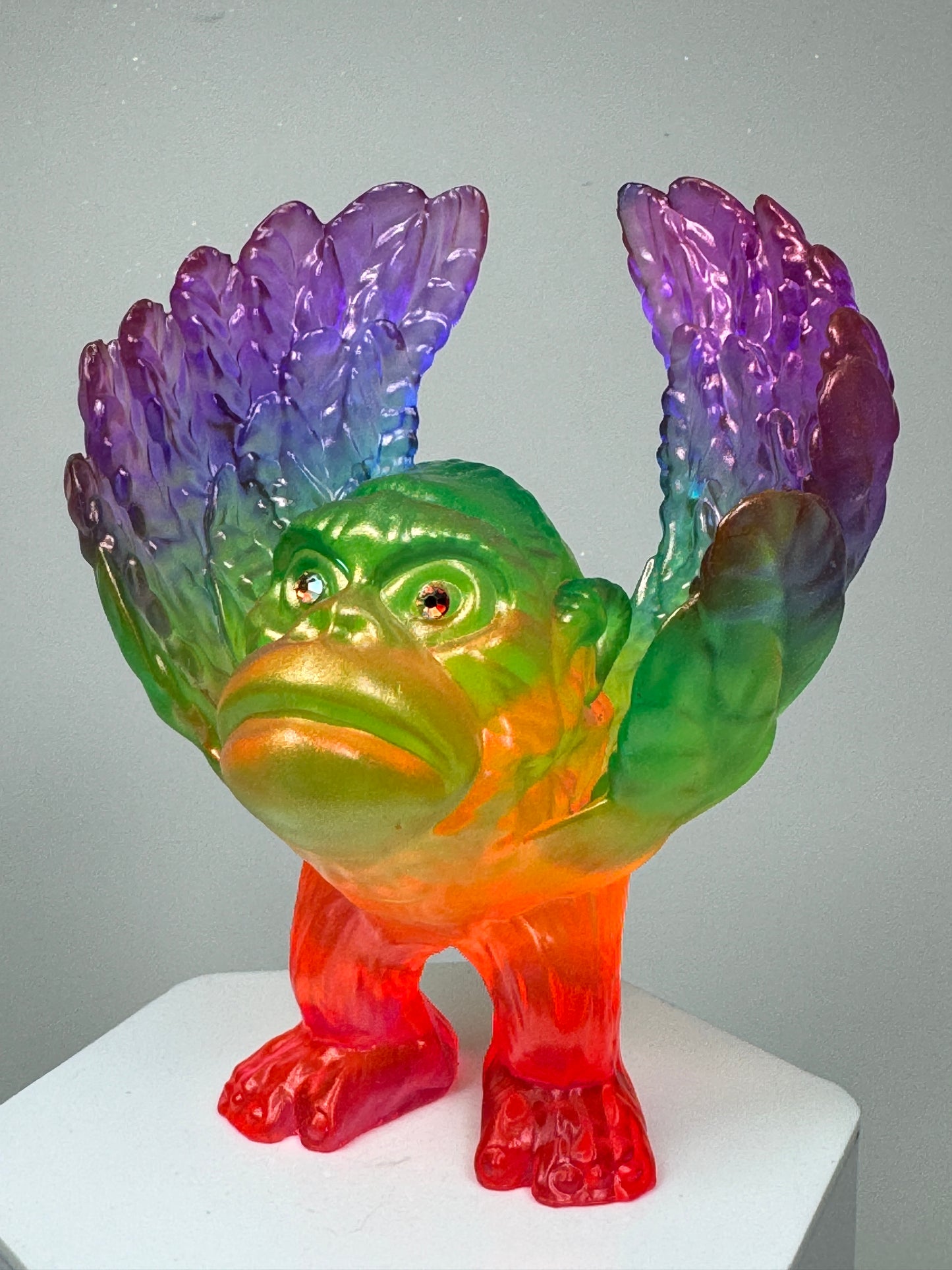 Winged Ape Hopper: Gold Rainbow Hop