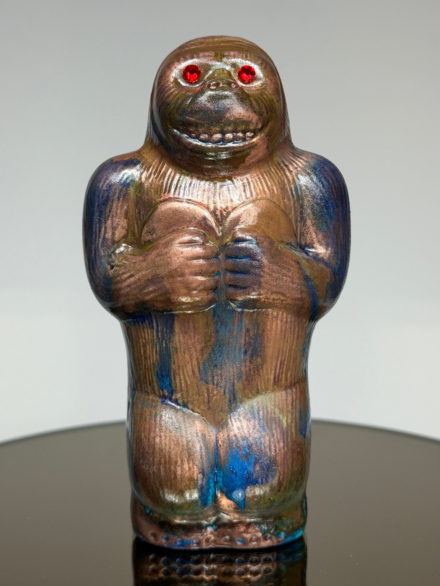Happy Ape: Copper Plated Big