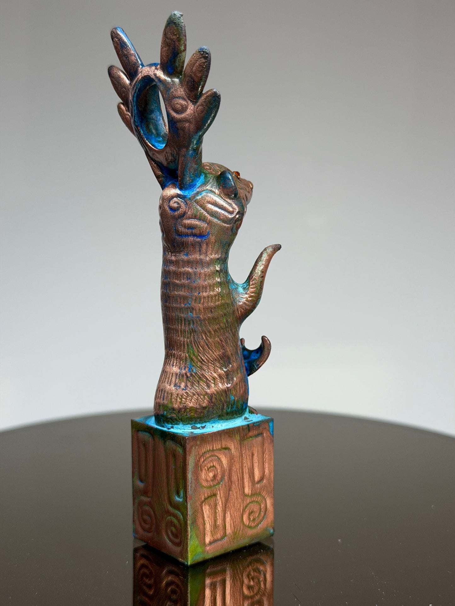Egyptian Mongoose: Copper Plated Smart