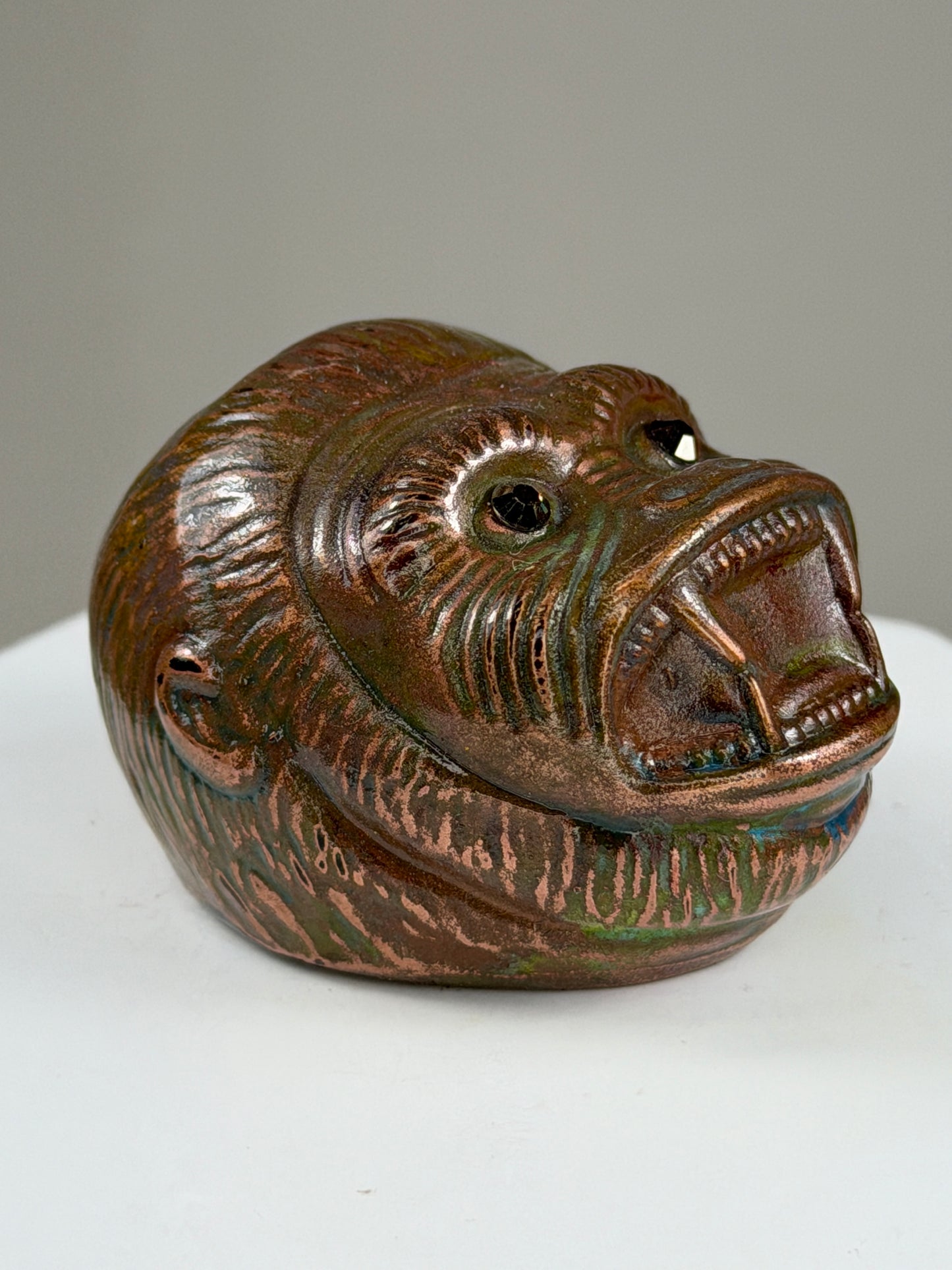 Ape Head: Copper Plated Weather