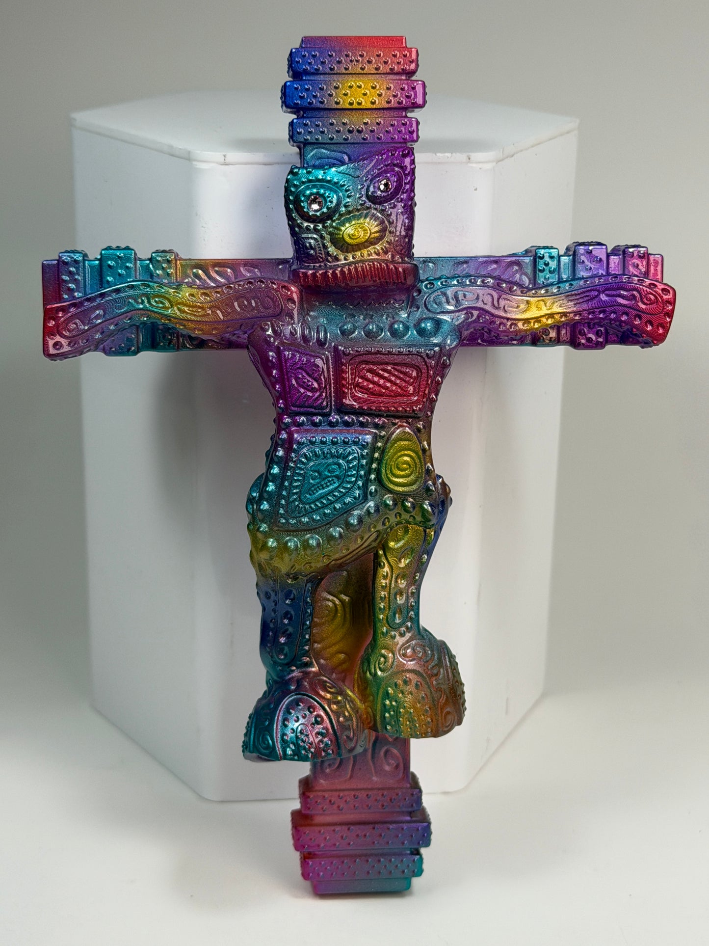 Wonky Robot Up on the Cross: Waiting