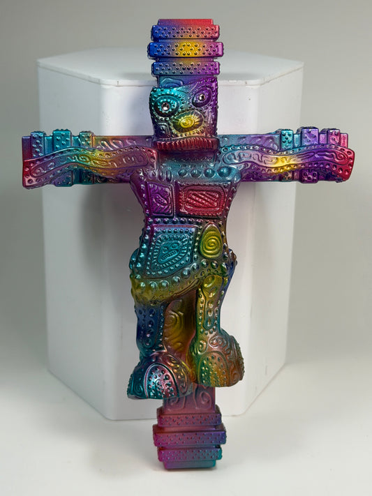 Wonky Robot Up on the Cross: Waiting