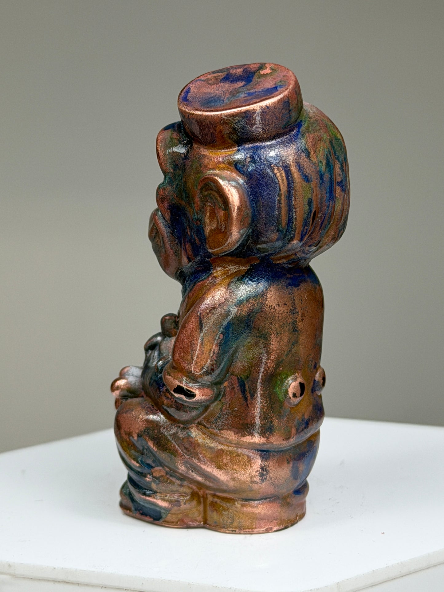 Monkey with Bananas: Copper Plated Fruit Day