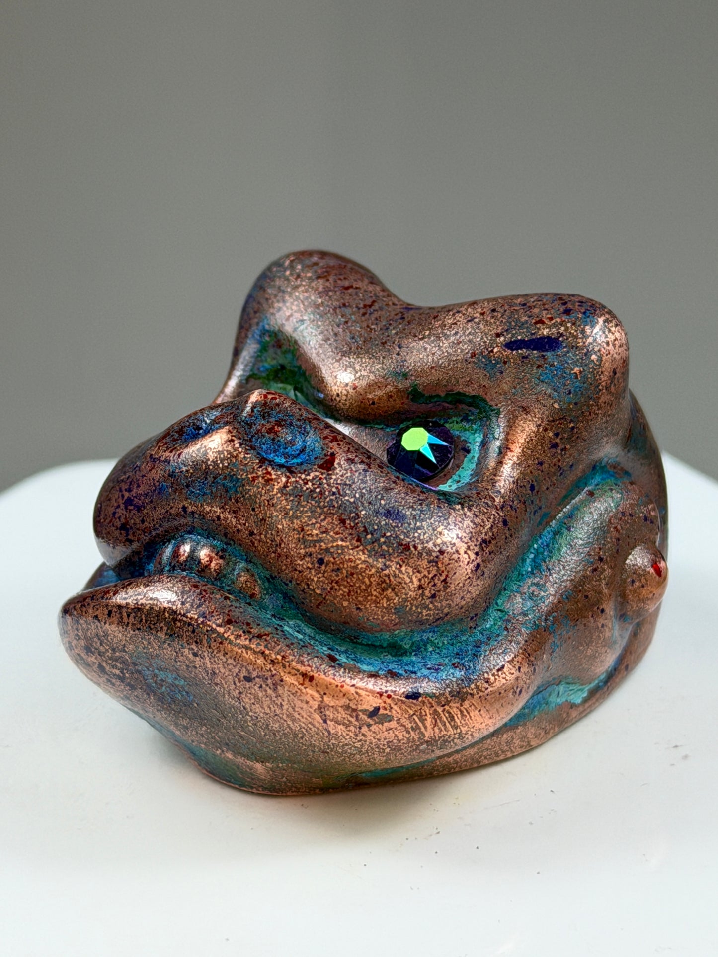 Mecha Ape Head: Copper Plated Wish