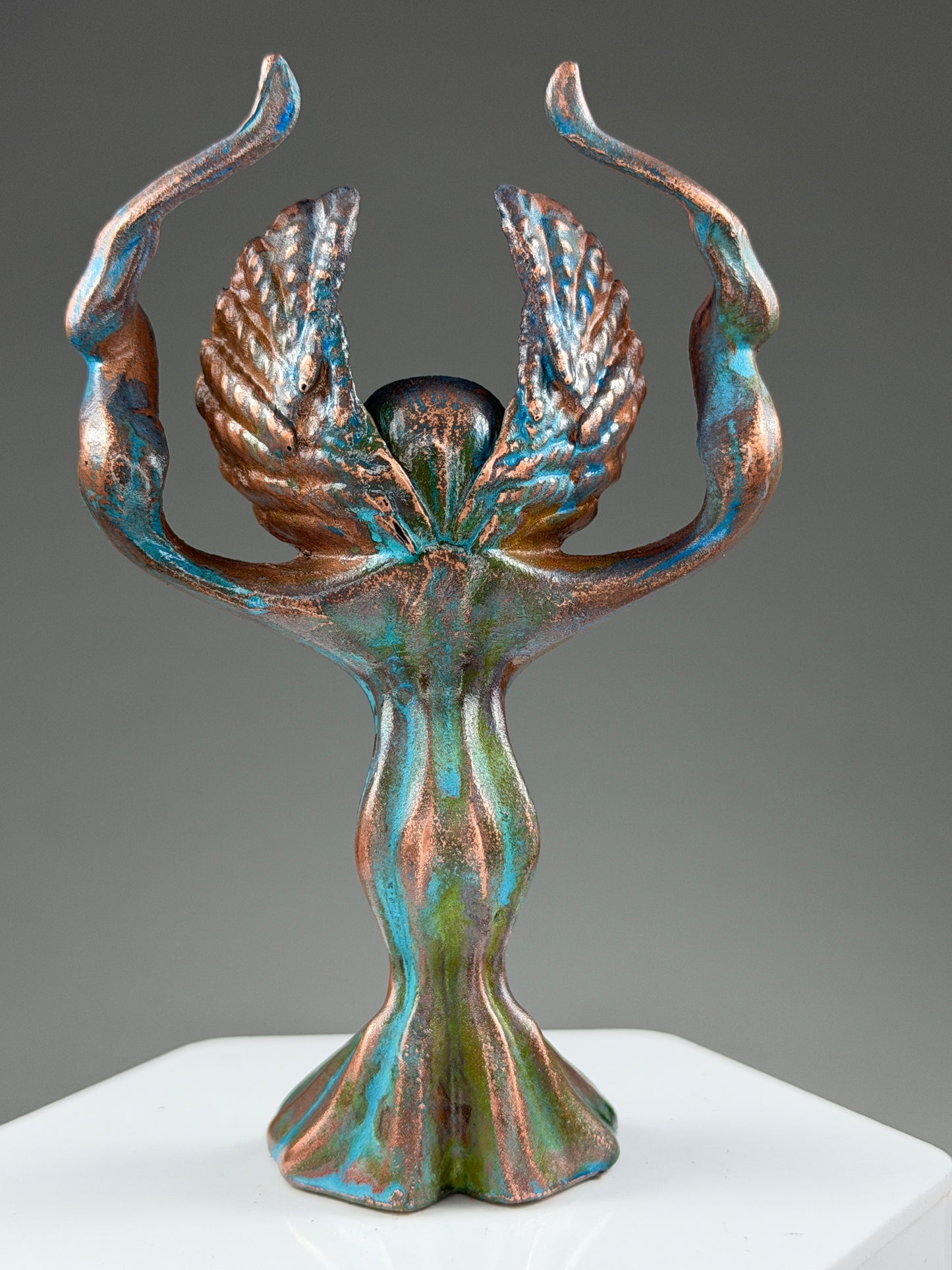 Adult Cherub Ape: Copper Plated Complications