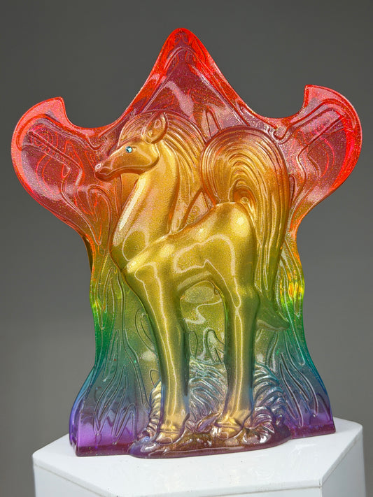 Xzeeo Ho’ss: Transparent Rainbow/Gold