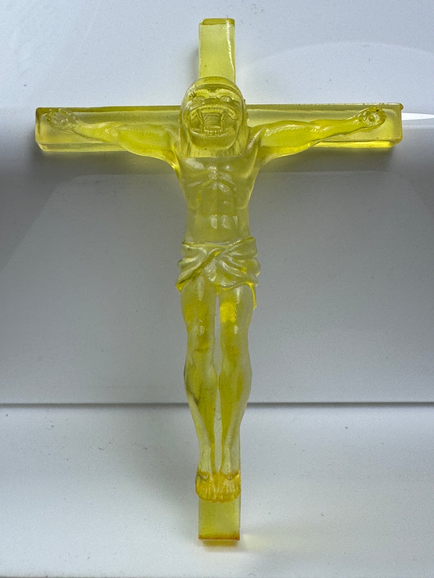 Christ on the Cross but he is an Ape, Magical Toy: Rainbow Choice